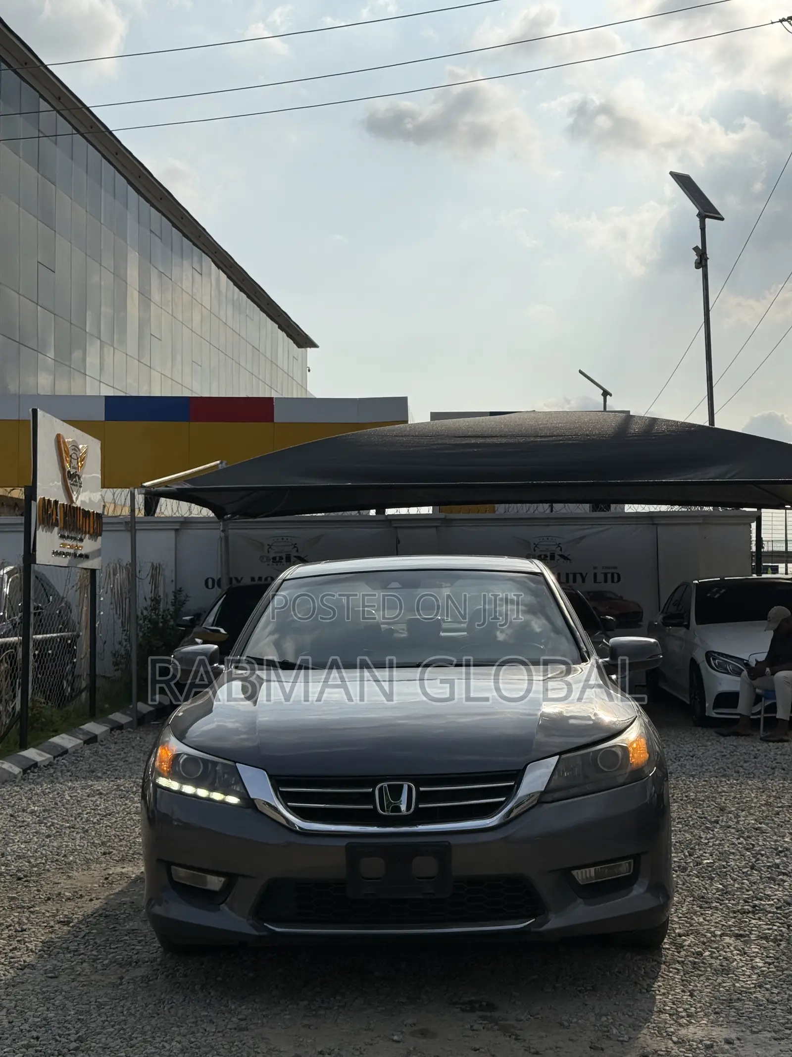 Honda Accord EX-L V-6 4dr Sedan w/Navigation (3.5L 6cyl 6A) 2014 Gray