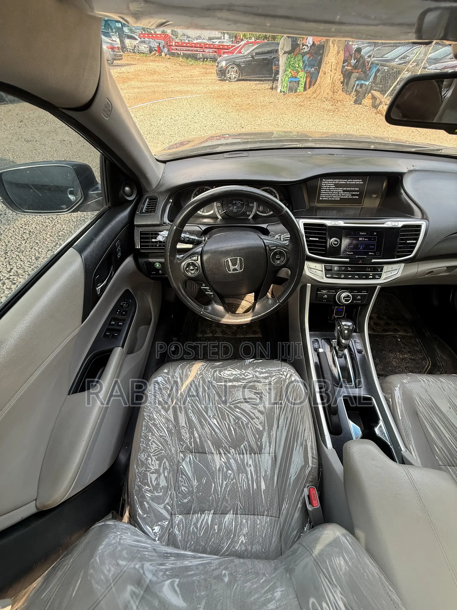 Honda Accord EX-L V-6 4dr Sedan w/Navigation (3.5L 6cyl 6A) 2014 Gray