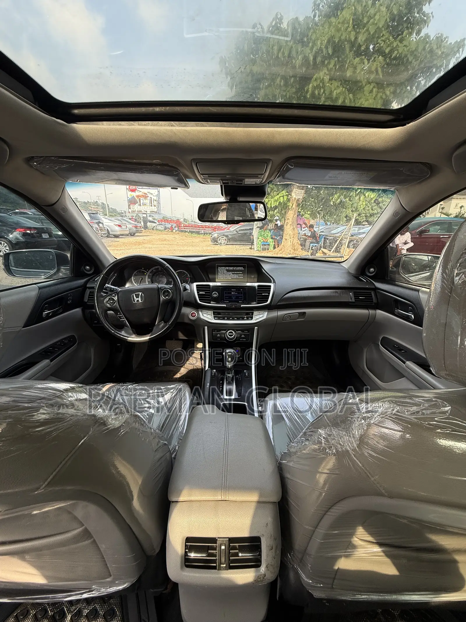 Honda Accord EX-L V-6 4dr Sedan w/Navigation (3.5L 6cyl 6A) 2014 Gray