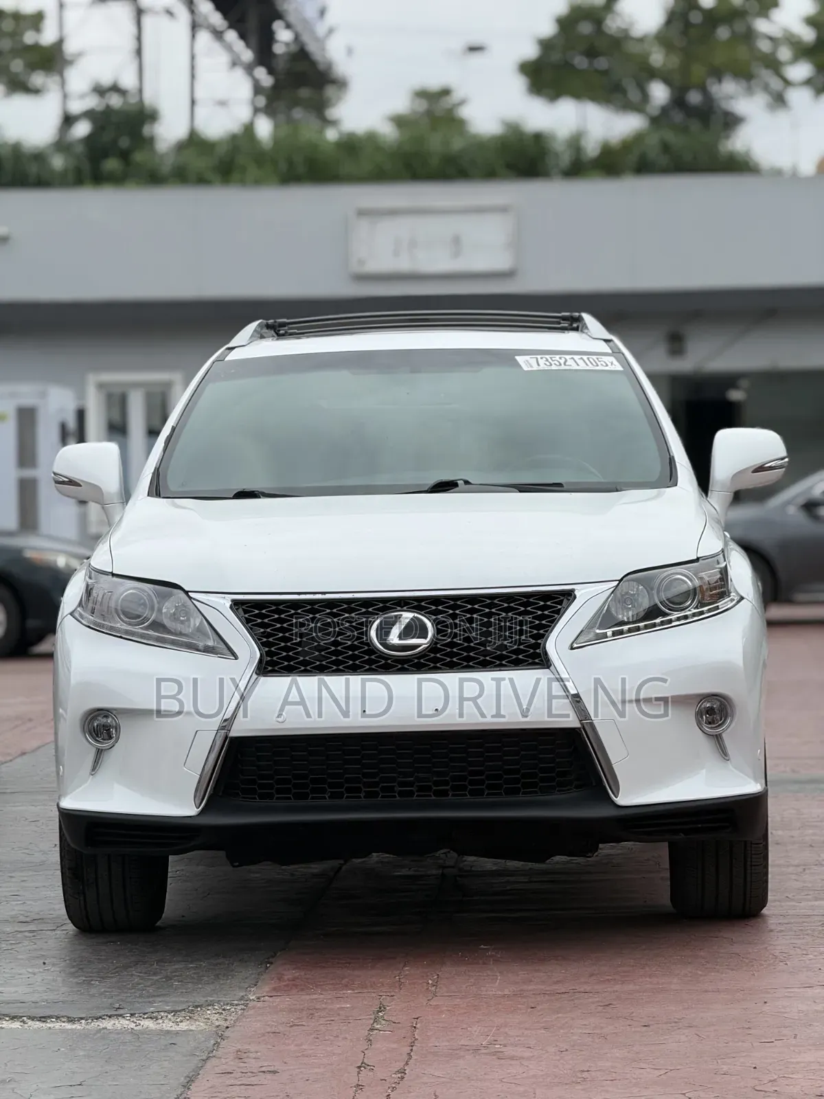 Lexus RX 350 F SPORT AWD 2013 White