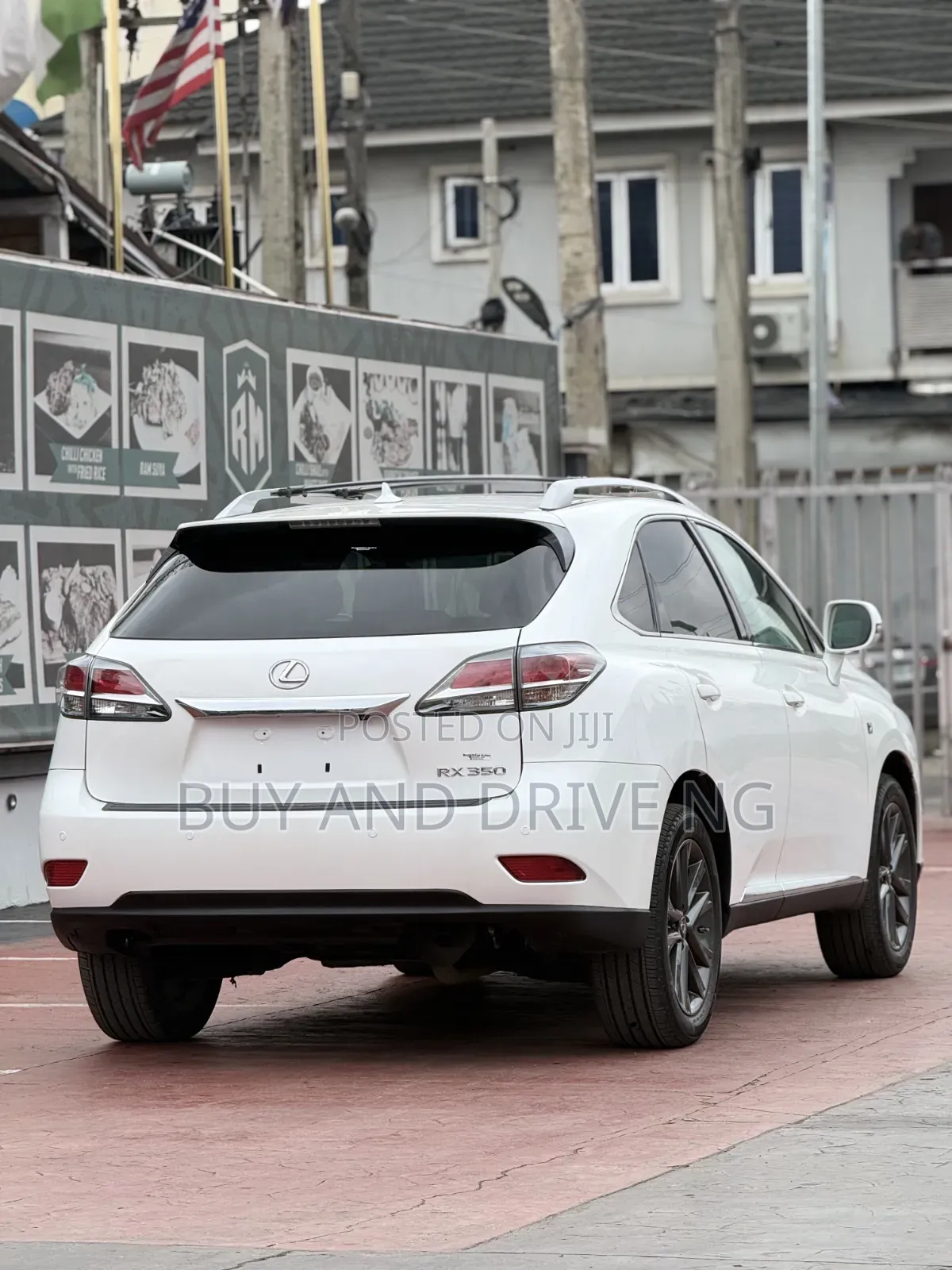 Lexus RX 350 F SPORT AWD 2013 White