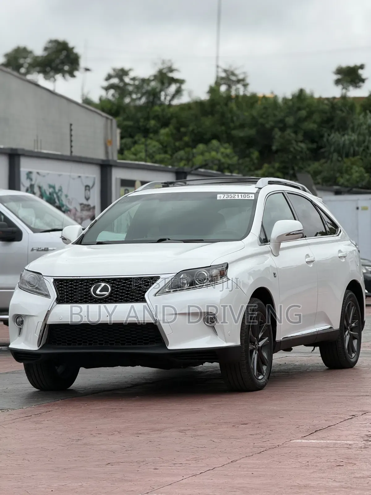 Lexus RX 350 F SPORT AWD 2013 White