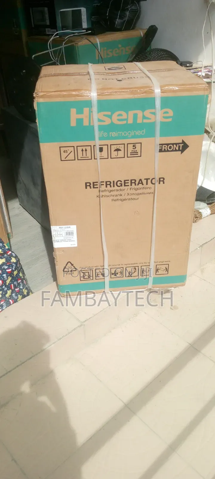 Hisense Ref 121 Refrigerator – Efficient Cooling Every Day