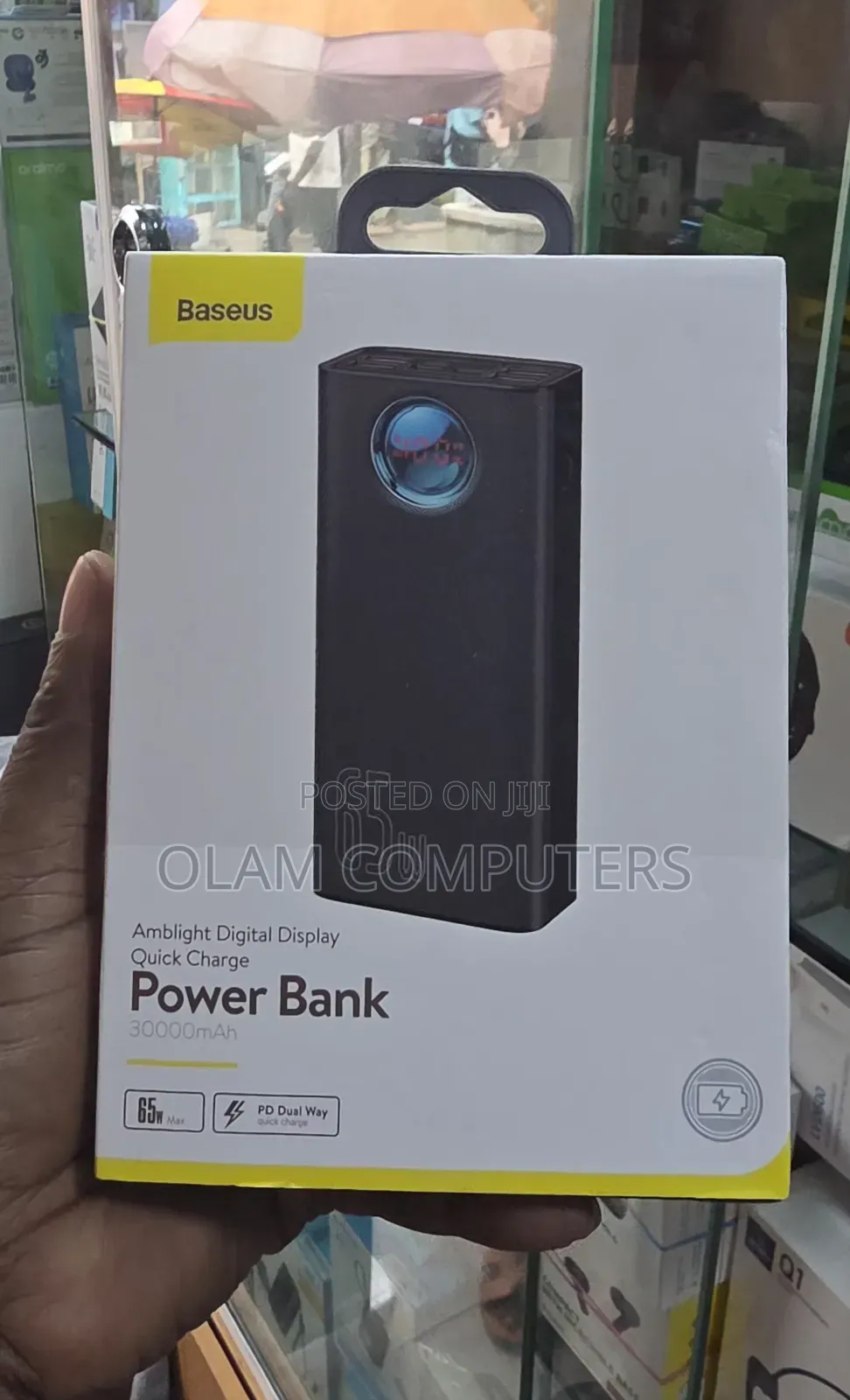 Baseus Quick Charge Power Bank 30000mah 65w