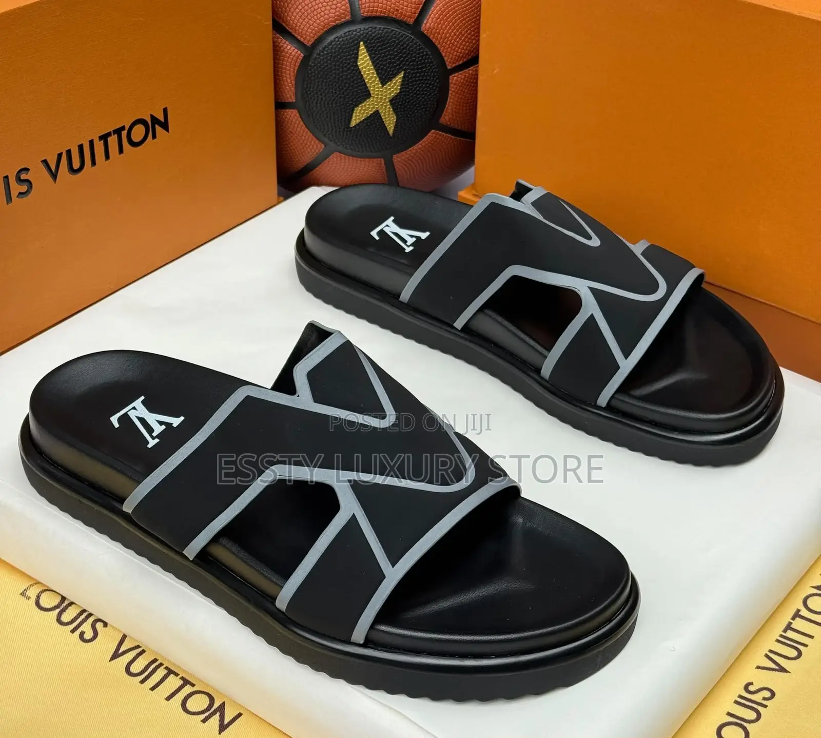 Louis Vuitton Quality Luxury Men Slippers