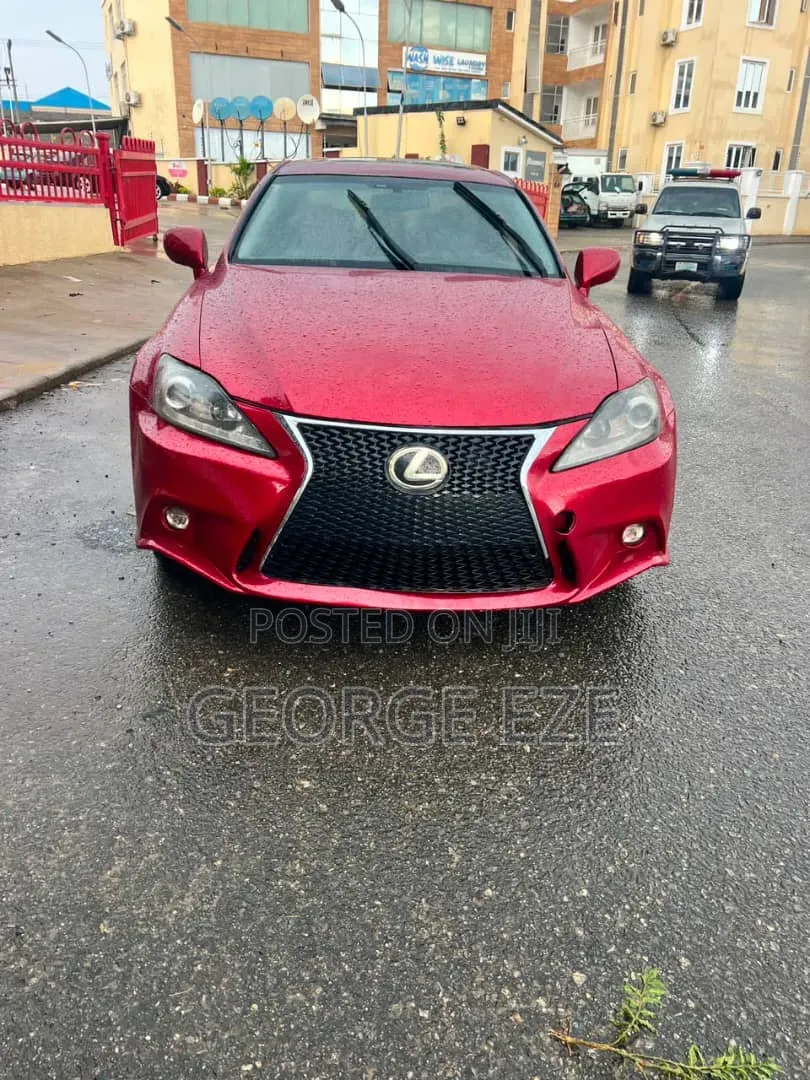 Lexus IS 2008 Red