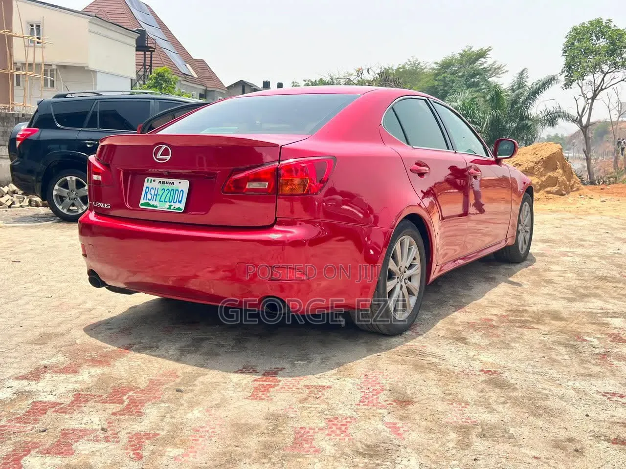 Lexus IS 2008 Red