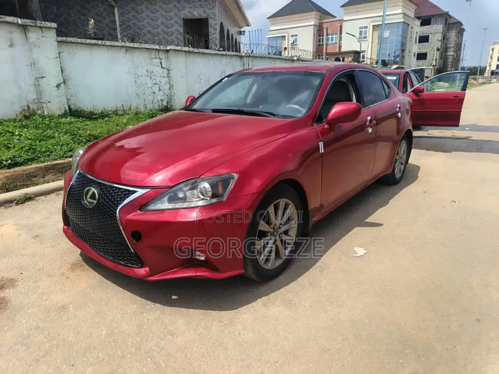 Lexus IS 2008 Red