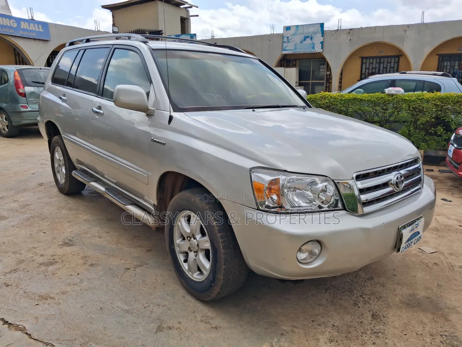 Toyota Highlander V6 AWD 2002 Silver