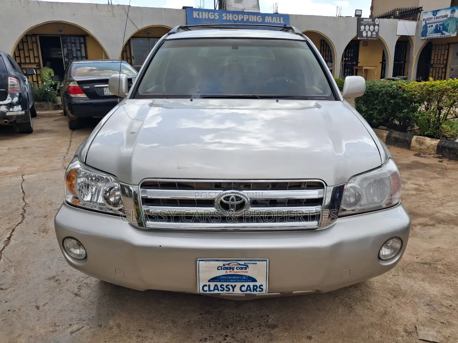 Toyota Highlander V6 AWD 2002 Silver