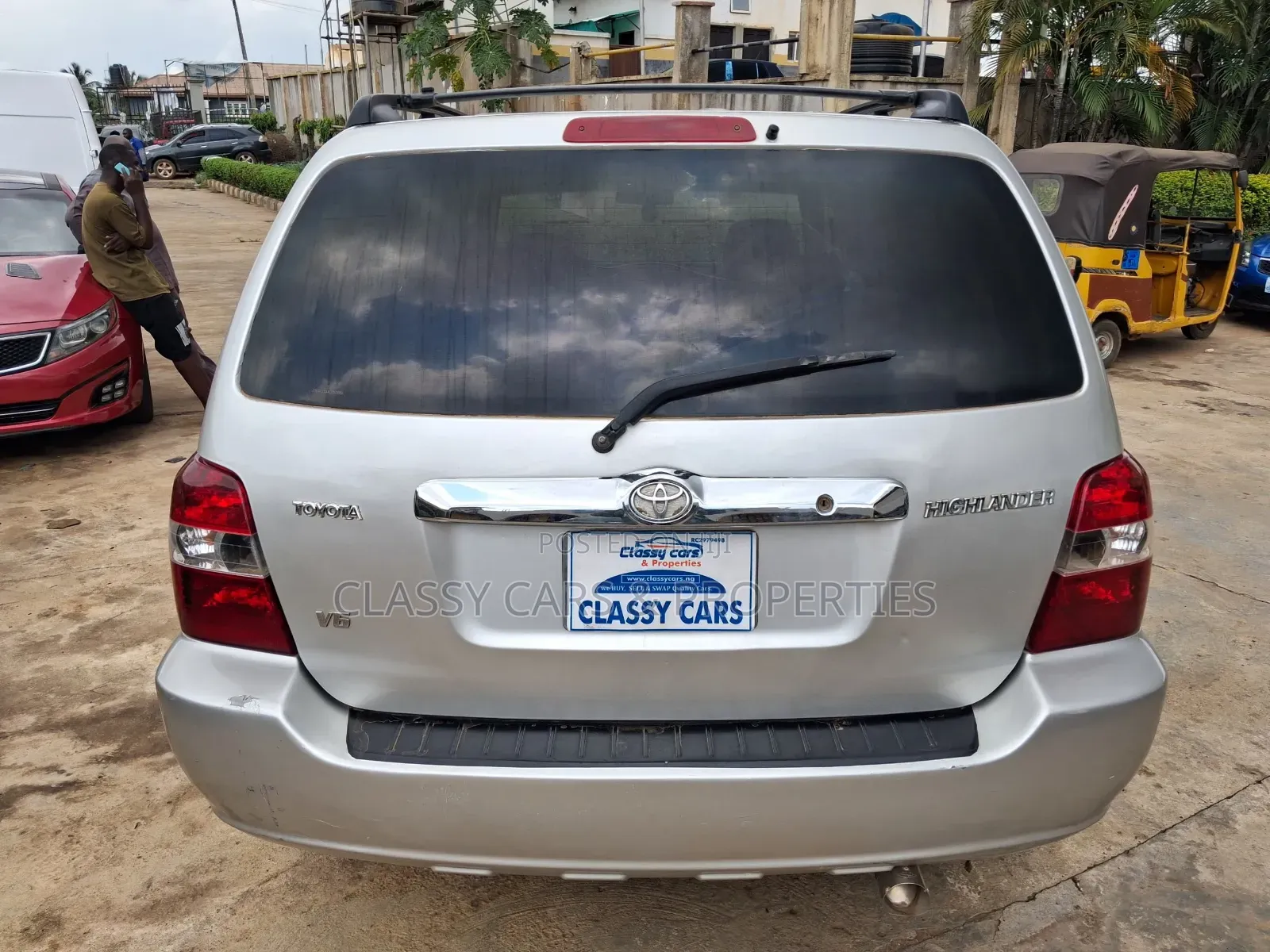 Toyota Highlander V6 AWD 2002 Silver