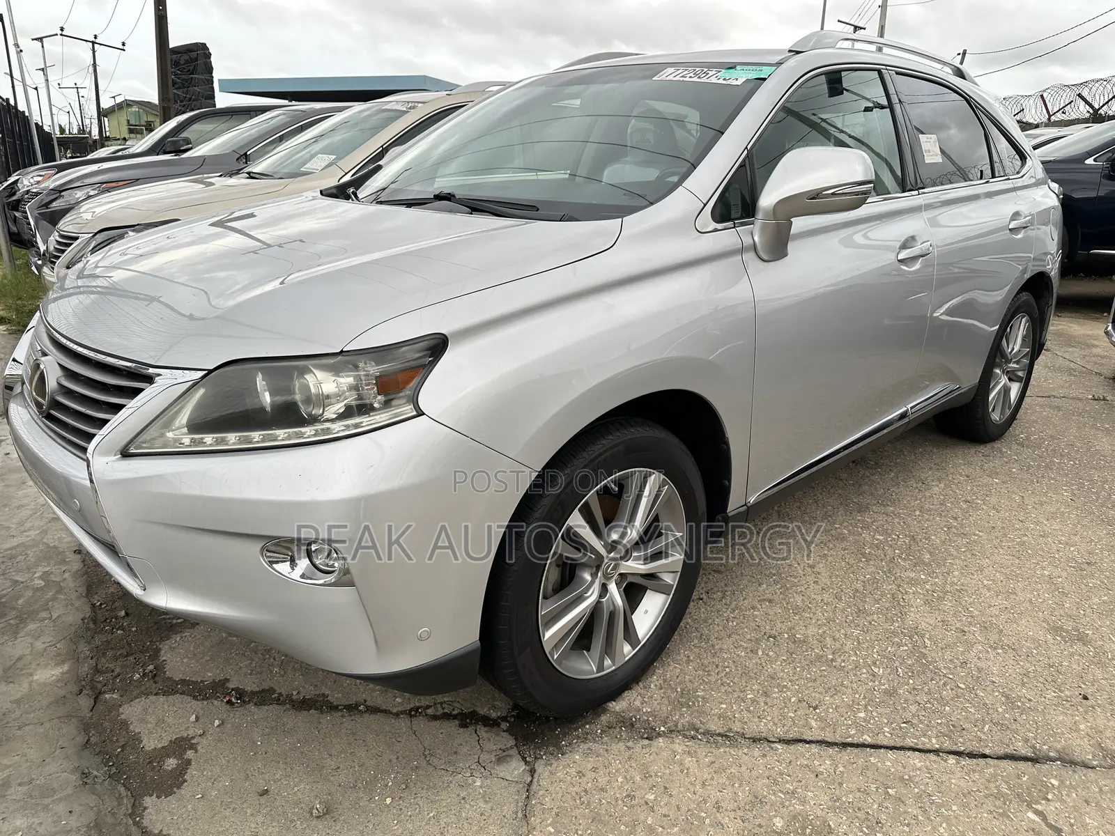 Lexus RX 350 AWD 2015 Silver