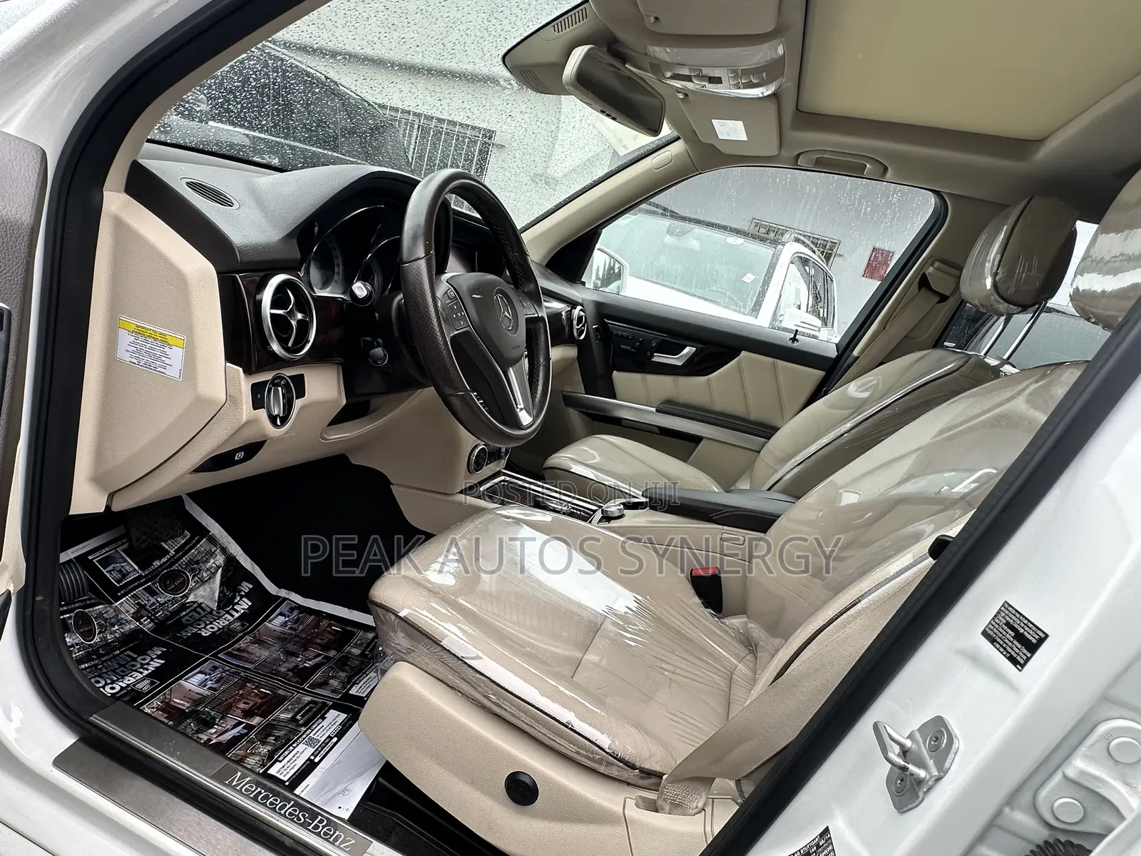 Mercedes-Benz GLK-Class 350 4MATIC 2014 White