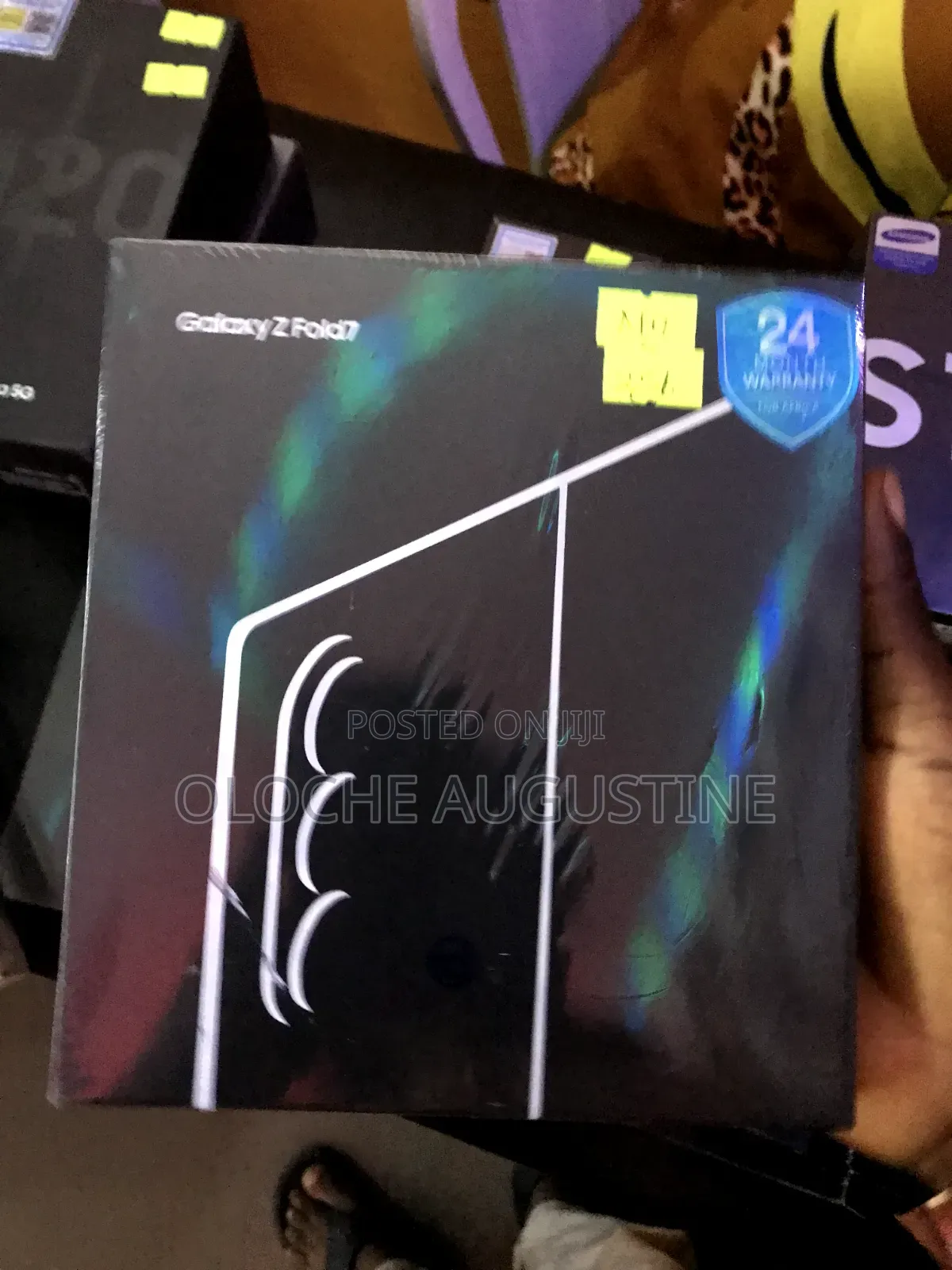 New Samsung Galaxy Z Fold7 256 GB Black