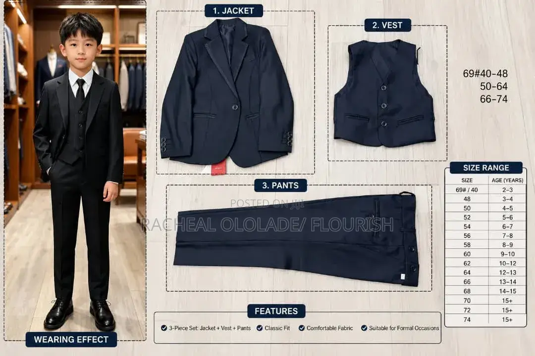 Children Graduation Suit