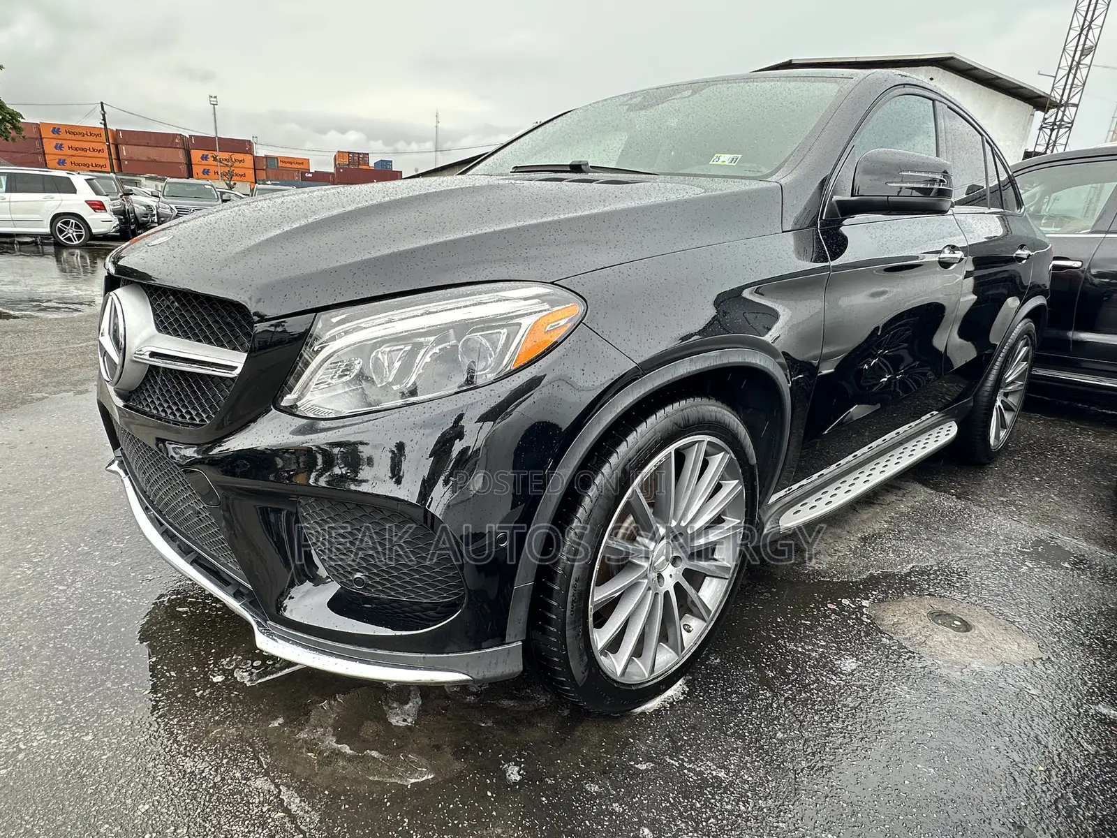 Mercedes-Benz GLE-Class AMG GLE 43 4MATIC 2016 Black