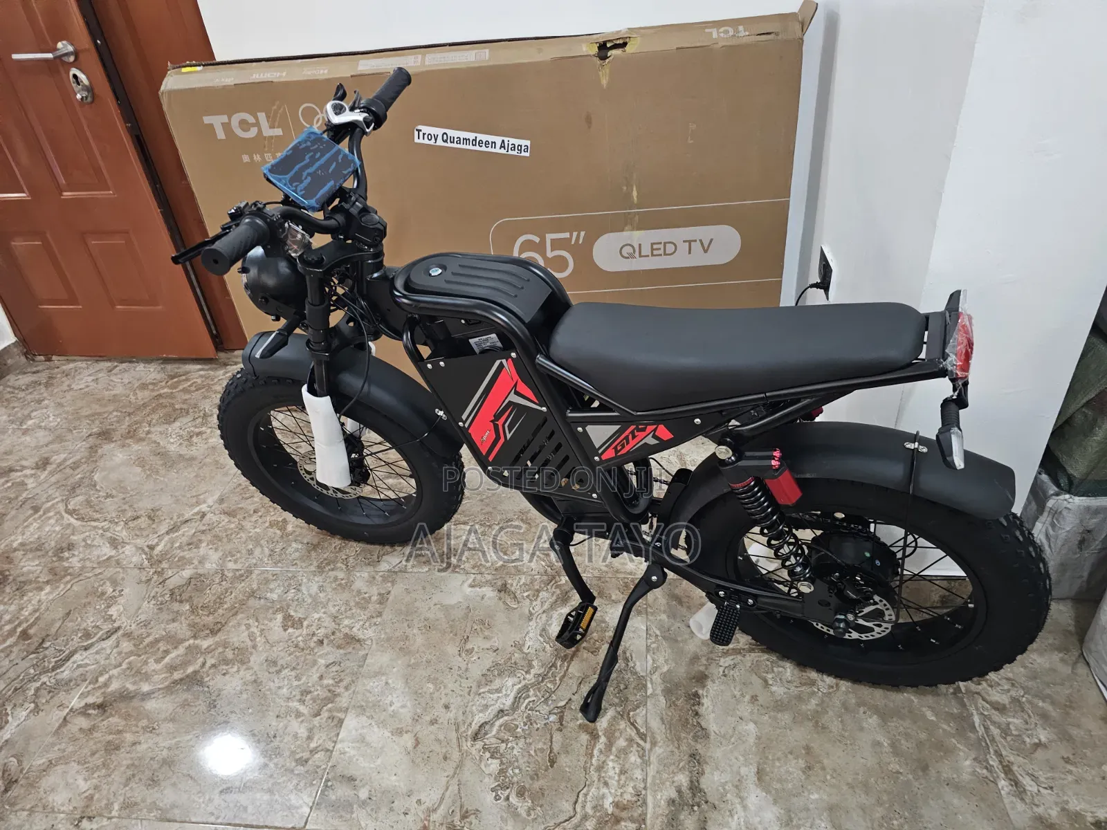 New Motorcycle 2025 Black