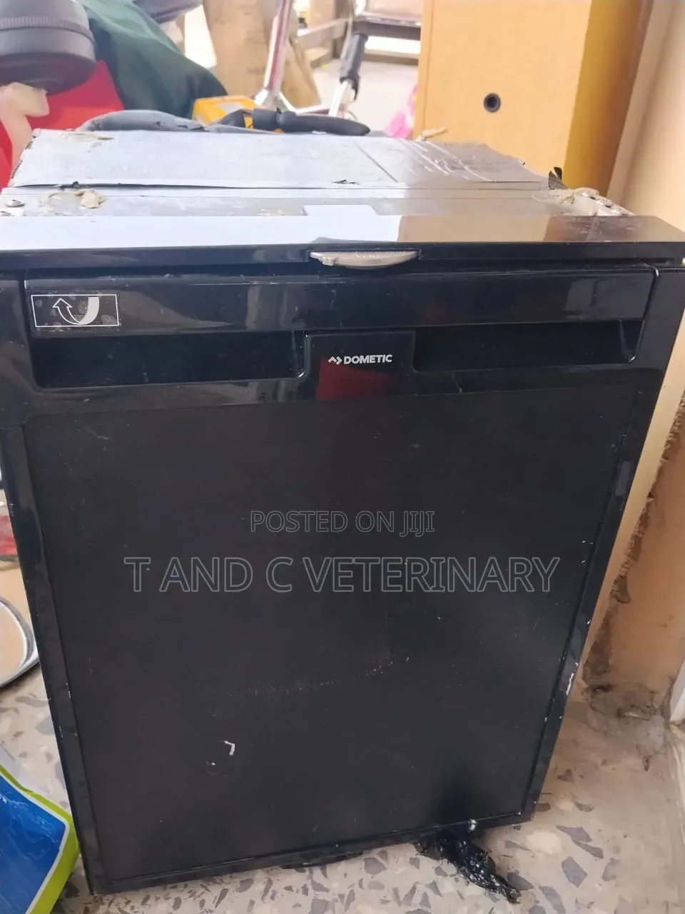 Table Top Mini Fridge and Toaster