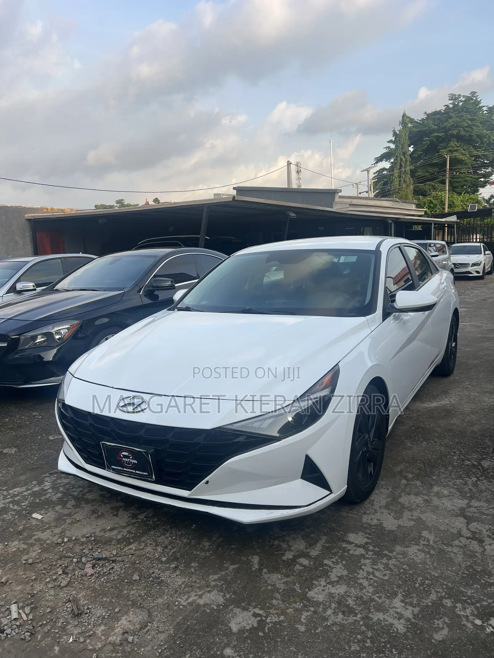 Hyundai Elantra 2021 White
