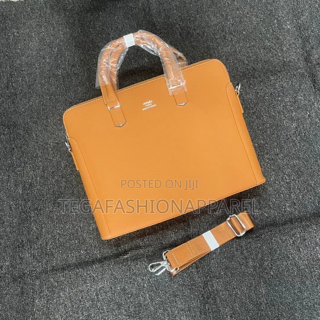 Hermés Quality Leather Laptop Bag