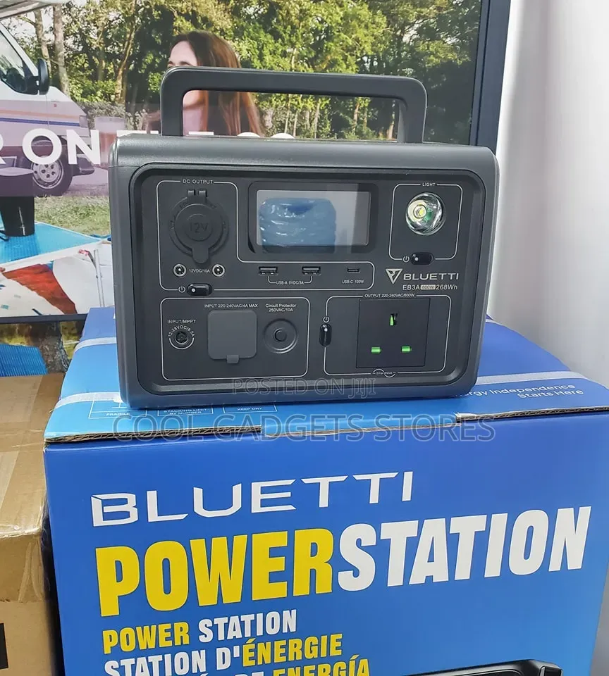 Bluetti Eb3a Portable Power Station 600w 268wh