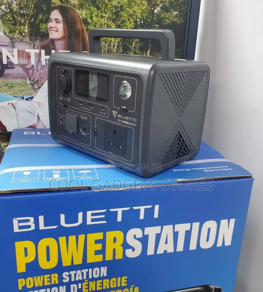 Bluetti Eb3a Portable Power Station 600w 268wh