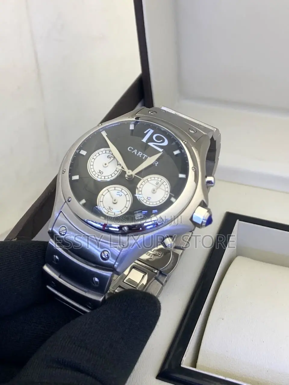 Quality Luxury Cartier Chronograph Chain Watch