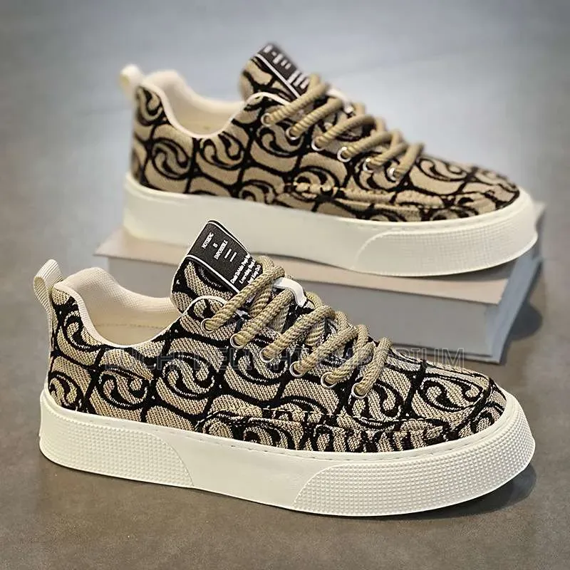 Cute Unique Trending Men Sneaker Available in (Black, Beige)