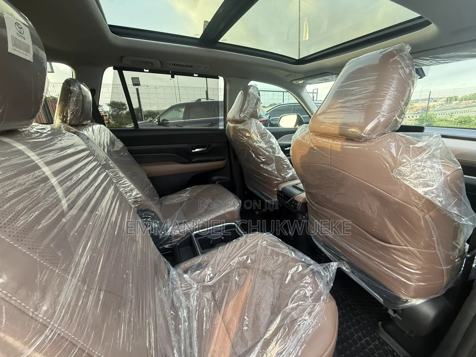 New Toyota Highlander Platinum 2025 Black