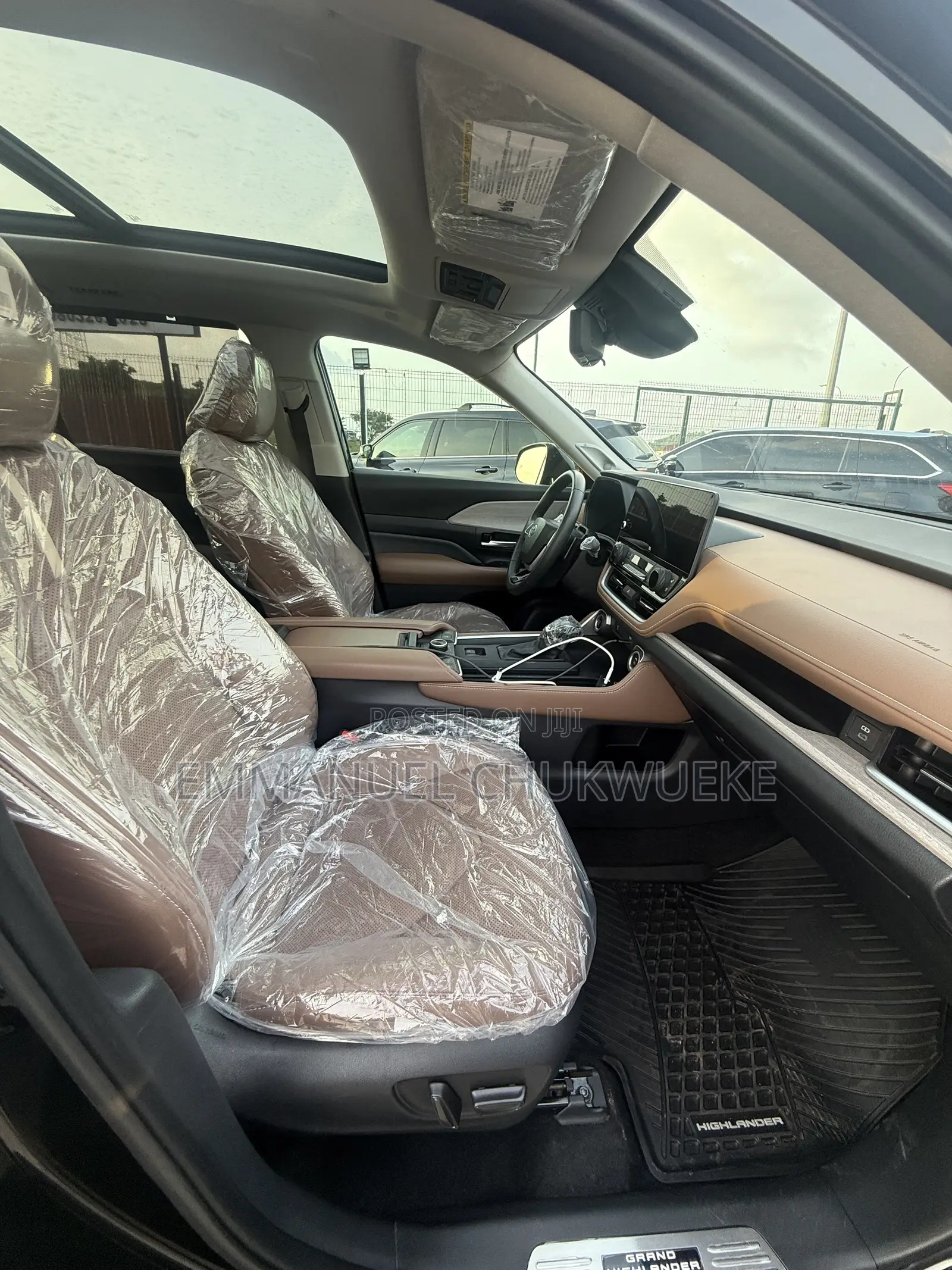 New Toyota Highlander Platinum 2025 Black