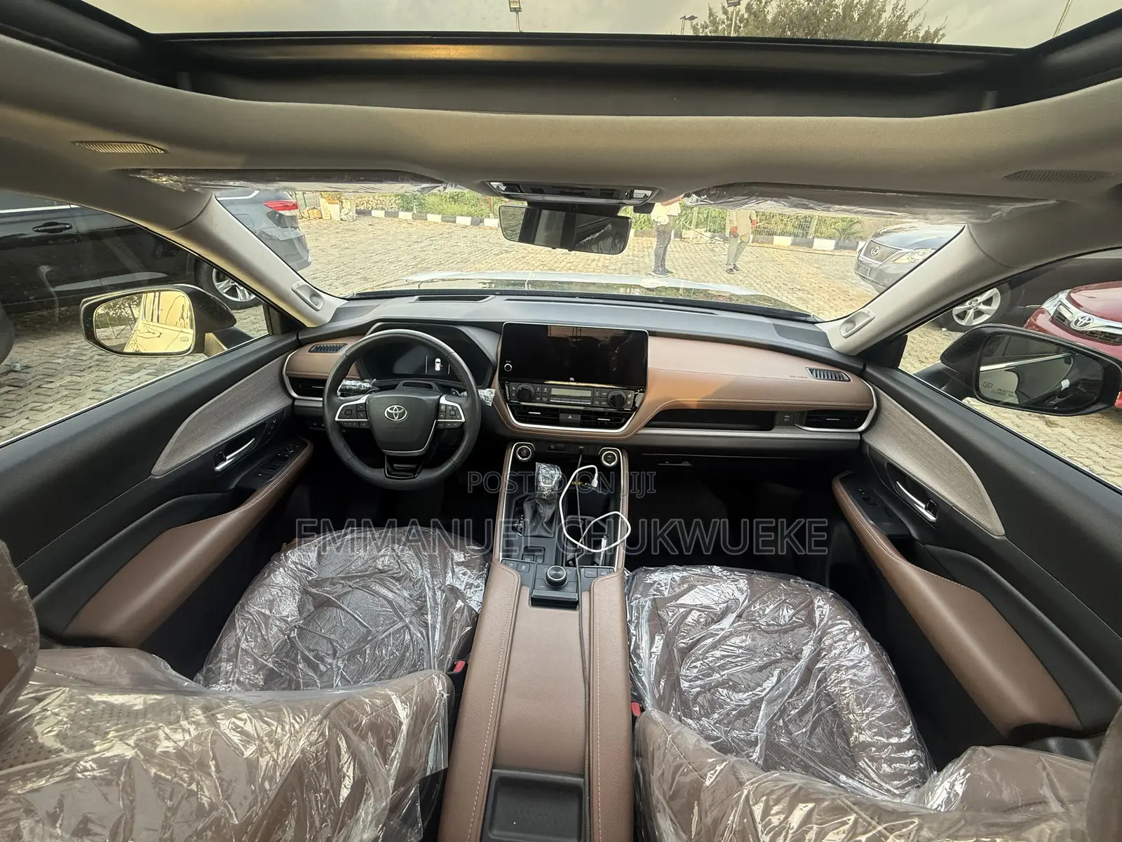 New Toyota Highlander Platinum 2025 Black