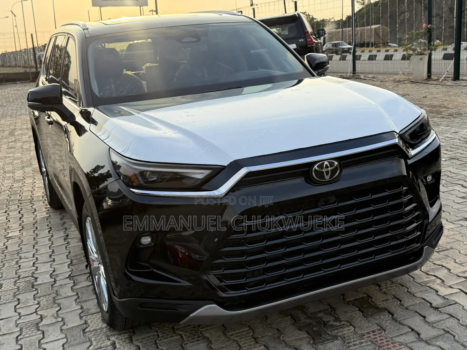 New Toyota Highlander Platinum 2025 Black