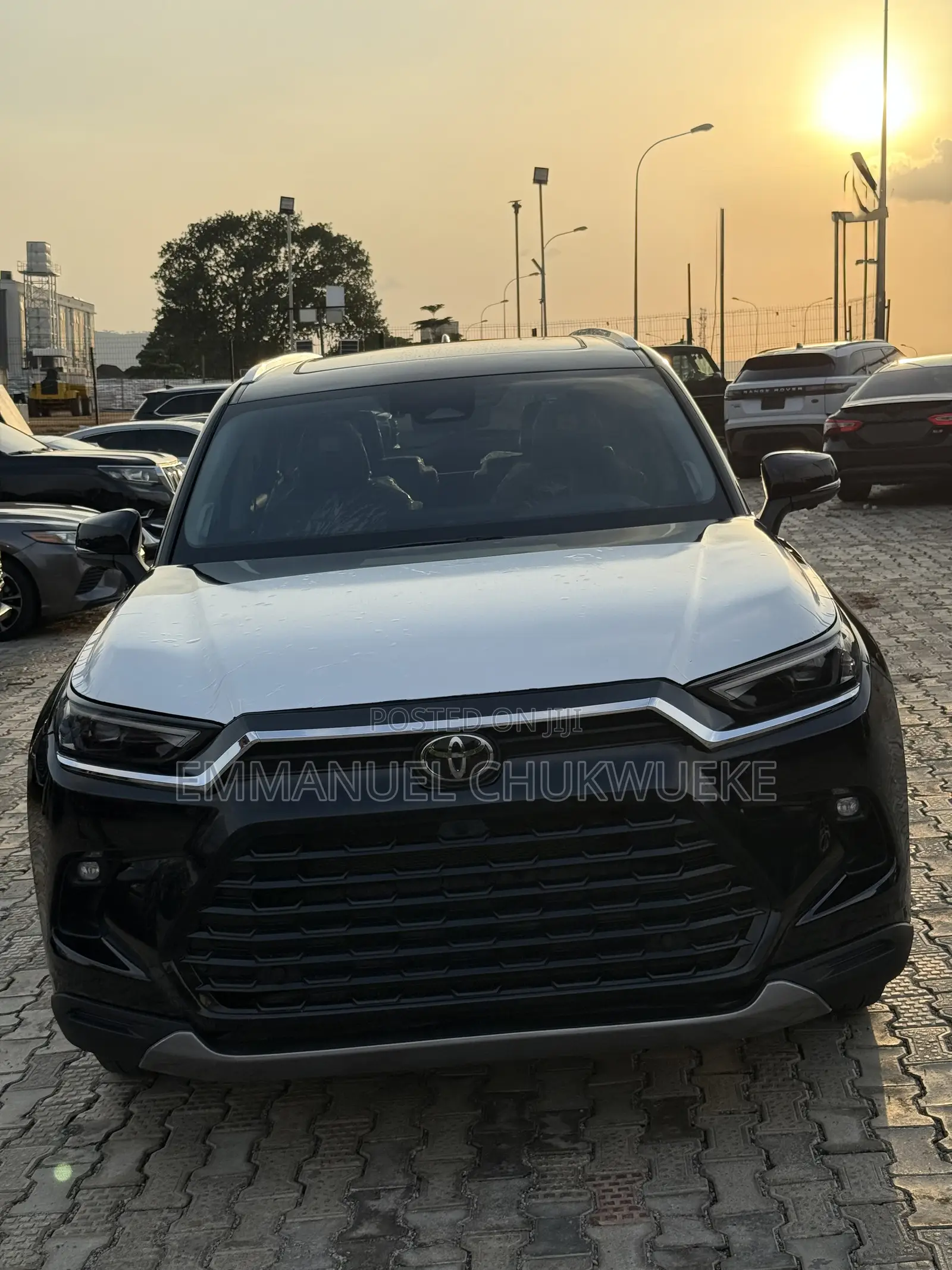New Toyota Highlander Platinum 2025 Black