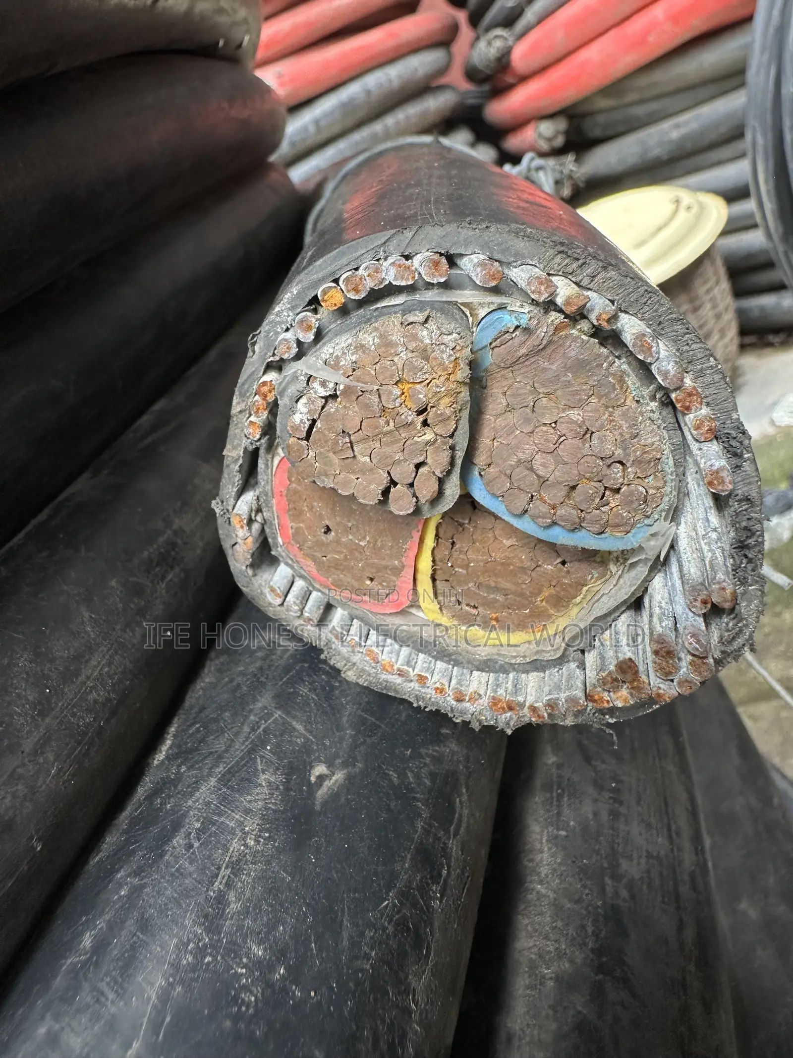 This Is 185mmx4core Cable Armored