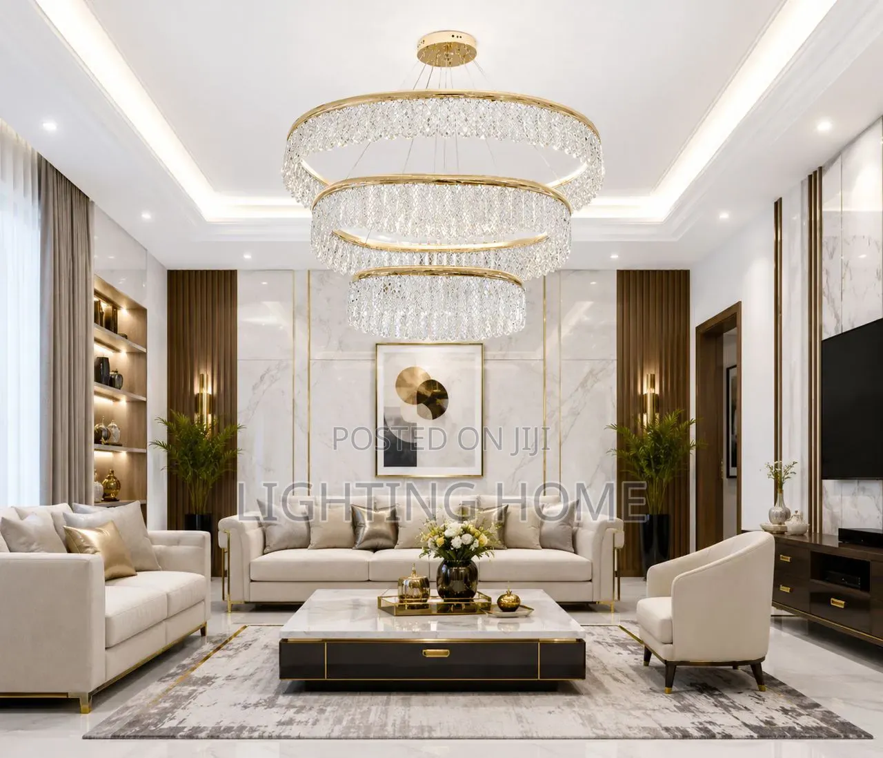 Morden 3ring Chandelier Pendant