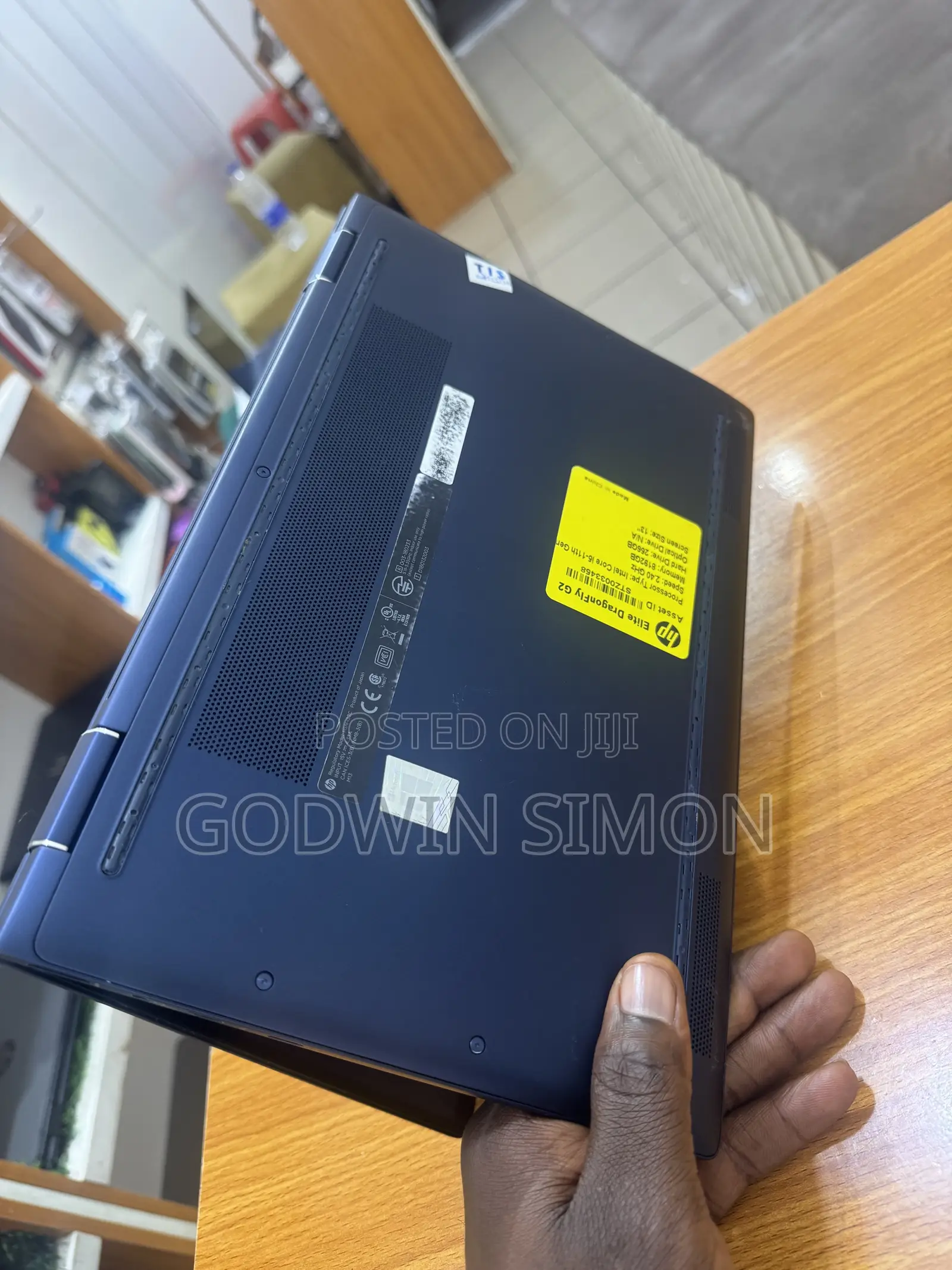 Laptop HP Dragonfly G2 8GB Intel Core i5 SSD 256GB
