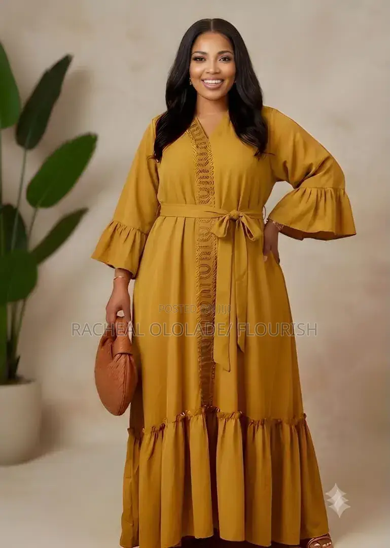 Elegant Women Long Gown