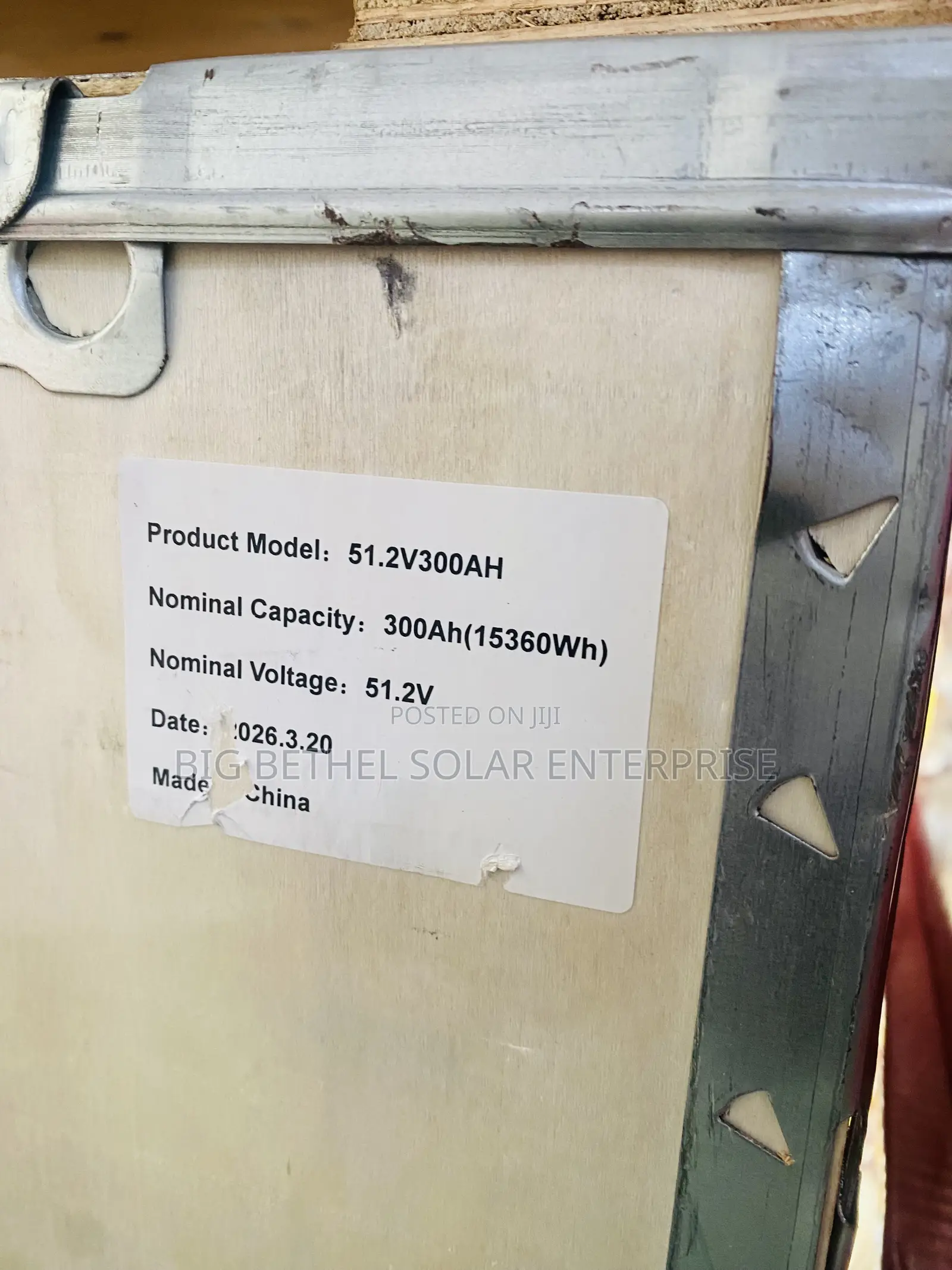 15kwh 51.2v 300ah SMS Solar Lithium Iron Battery