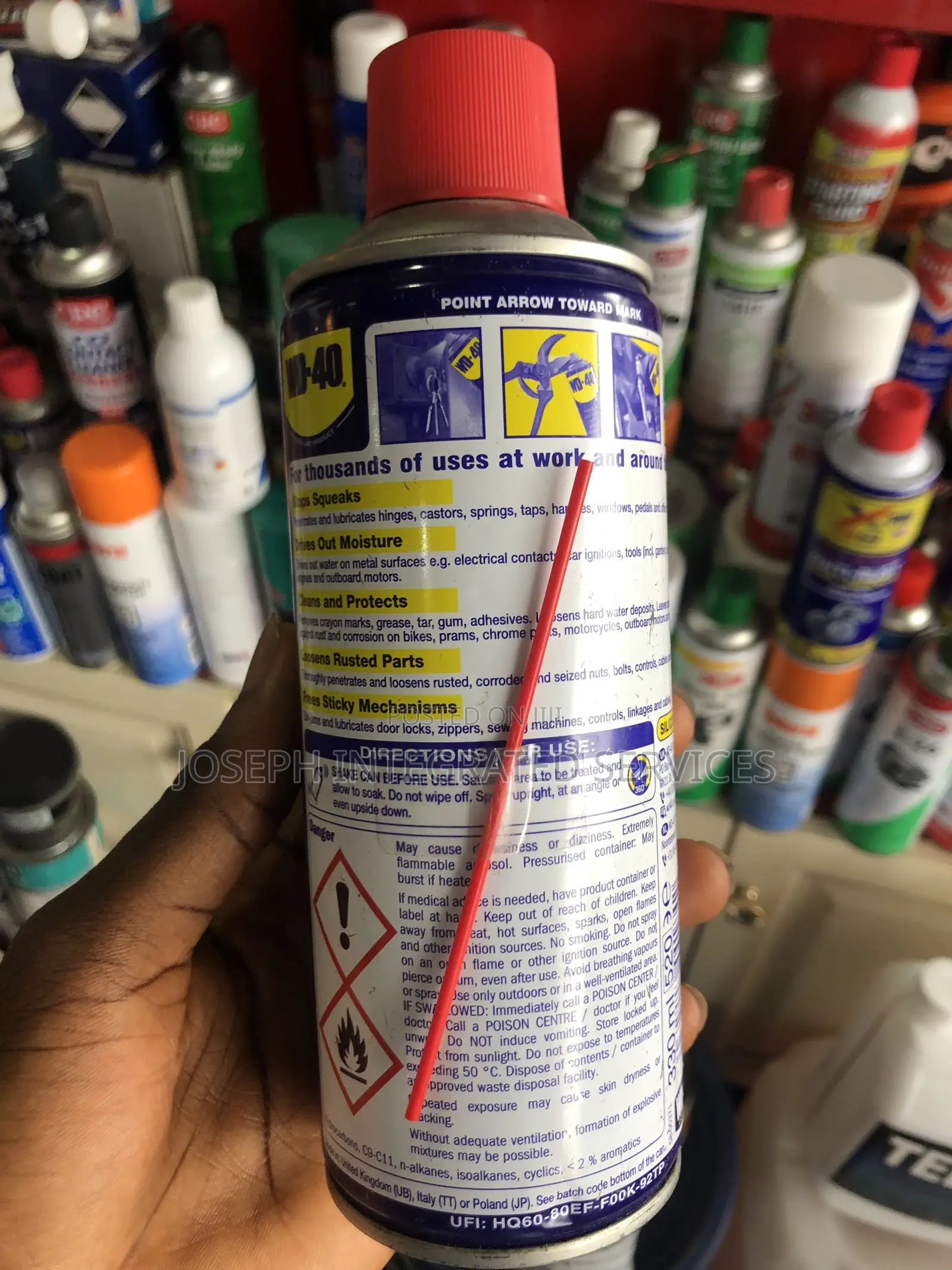 Wd-40 Multi-Use Lubricant Spray