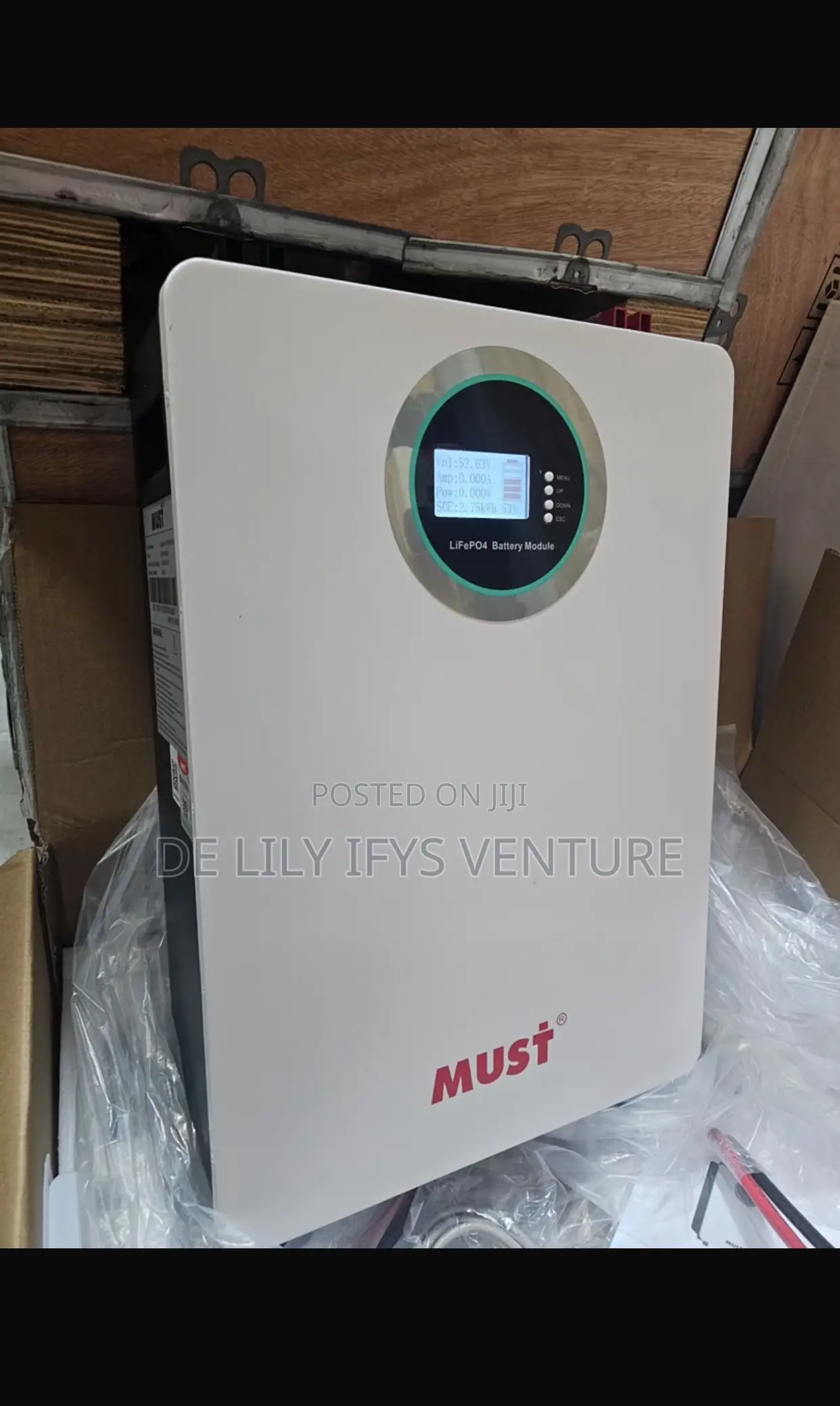 Must Lithium Battery 5kwh 51.2v