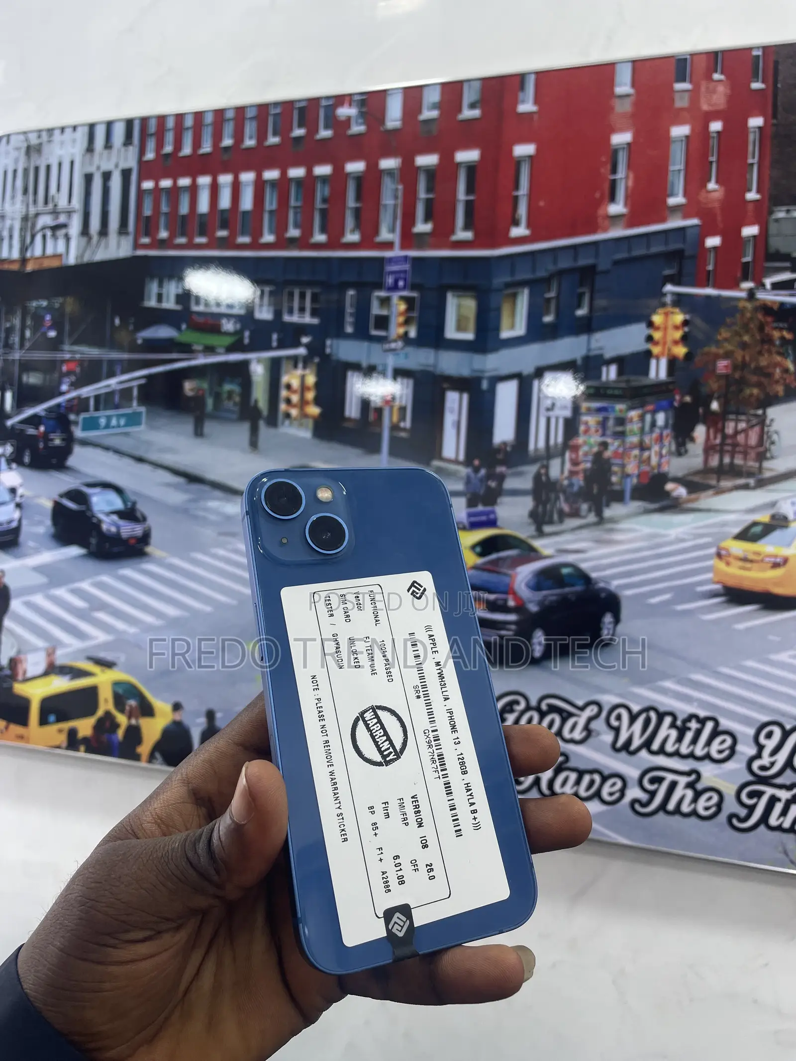 New Apple iPhone 13 128 GB Blue