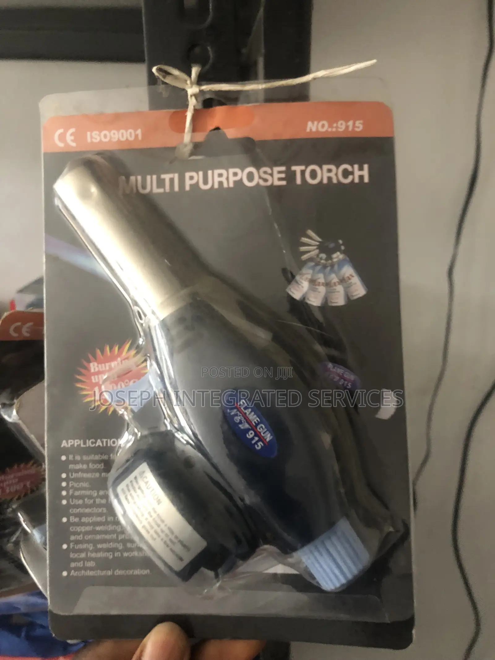 Flame Gun No. 915 Multi-Purpose Butane Torch