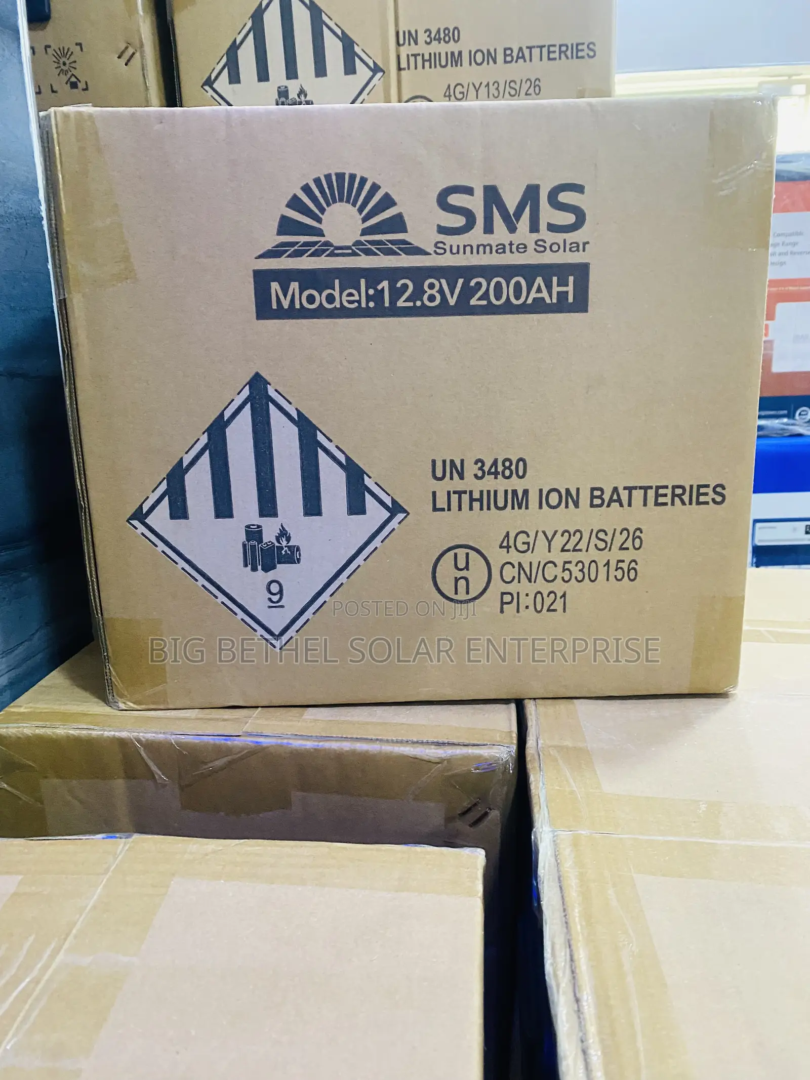 12.8v 200ah SMS Lithium Iorn Battery