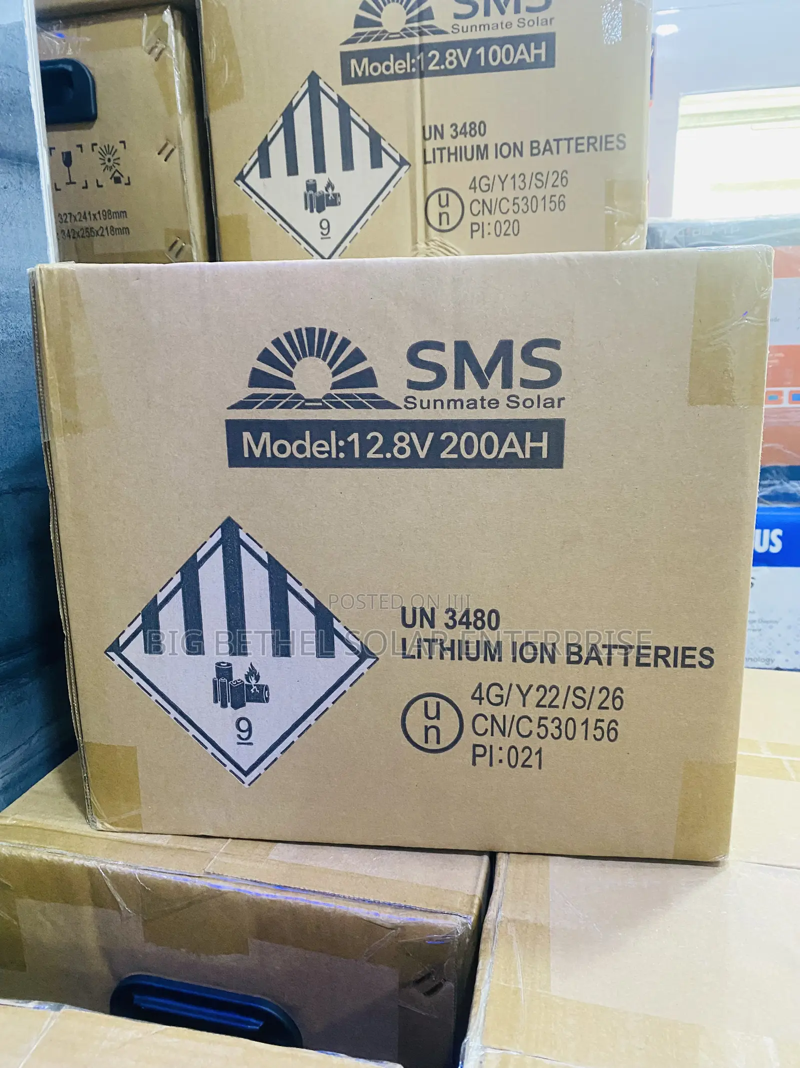 12.8v 200ah SMS Lithium Iorn Battery