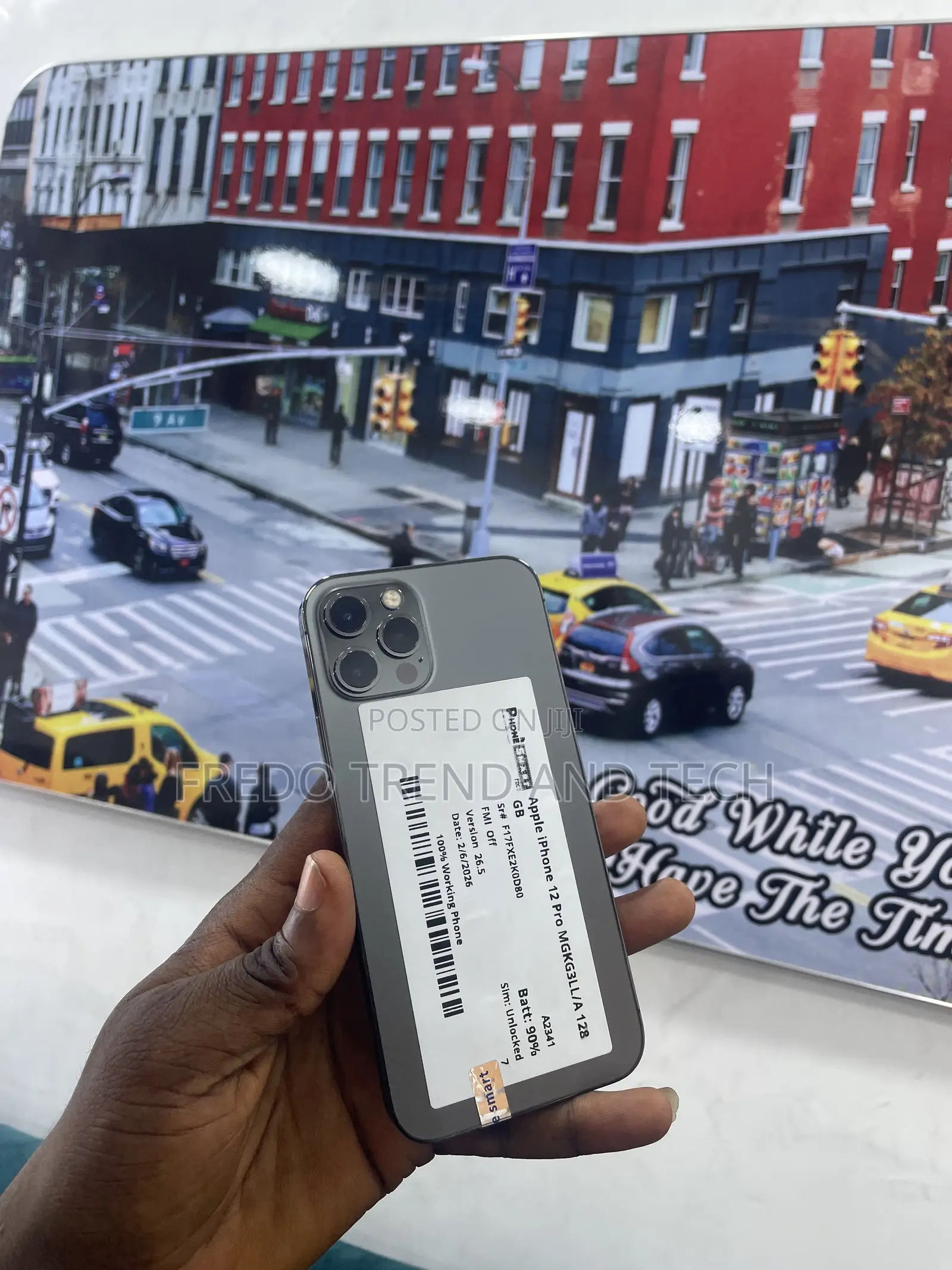 New Apple iPhone 12 Pro 128 GB Gray