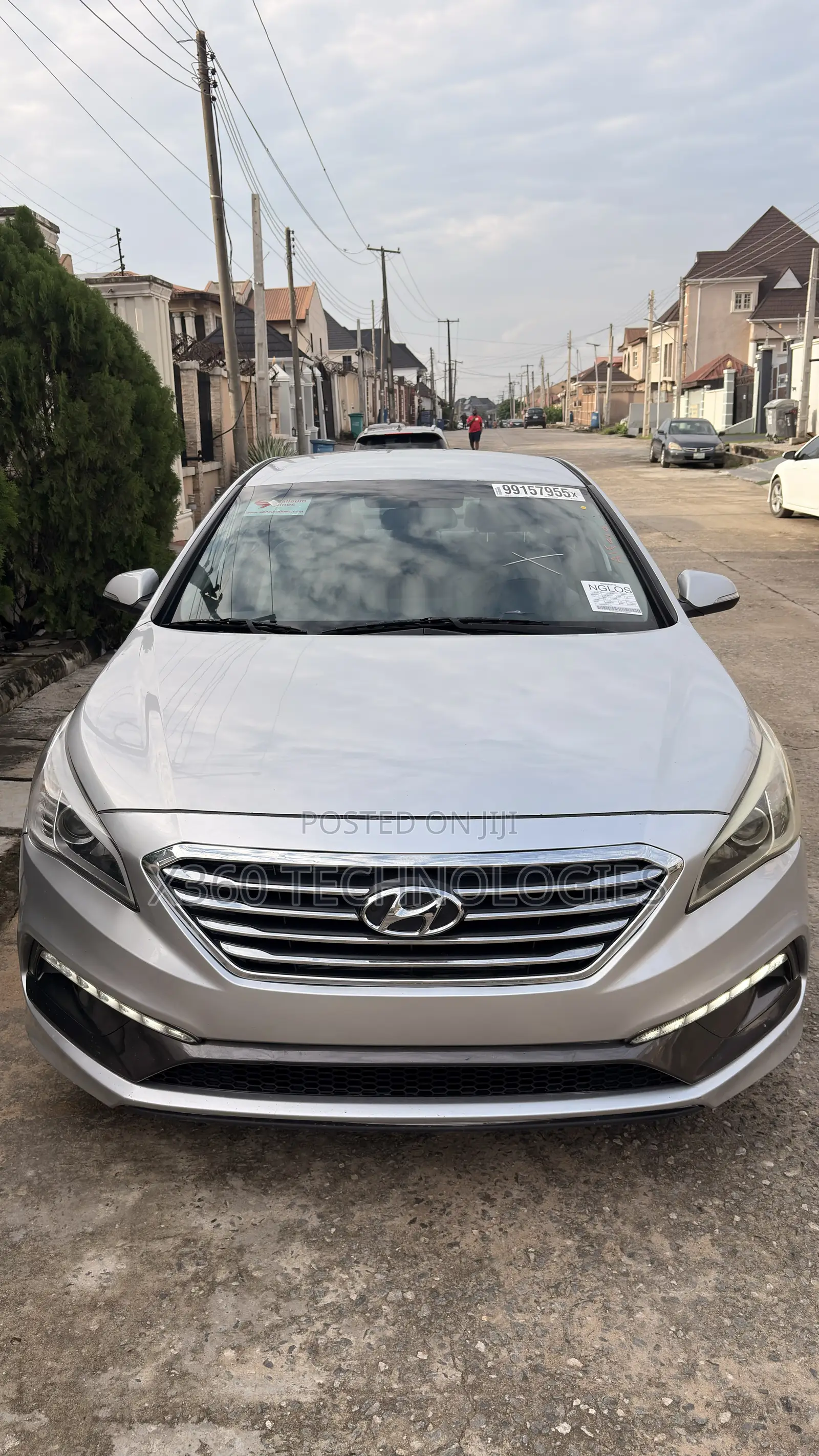 Hyundai Sonata Sport 2.0T 4dr Sedan (2.0L 4cyl Turbo 6A) 2015 Silver