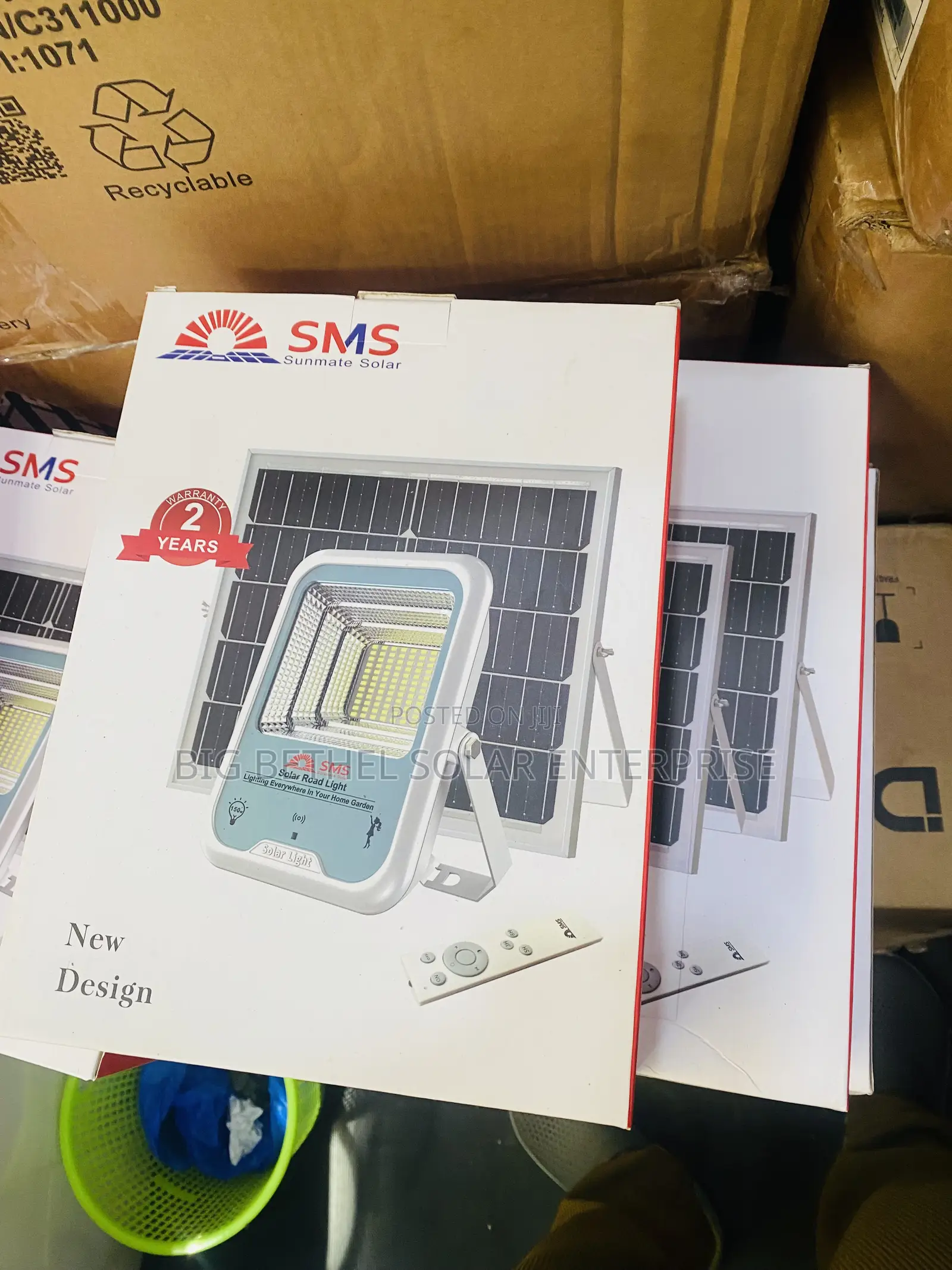 SMS 200w All in One Solar Floodlights