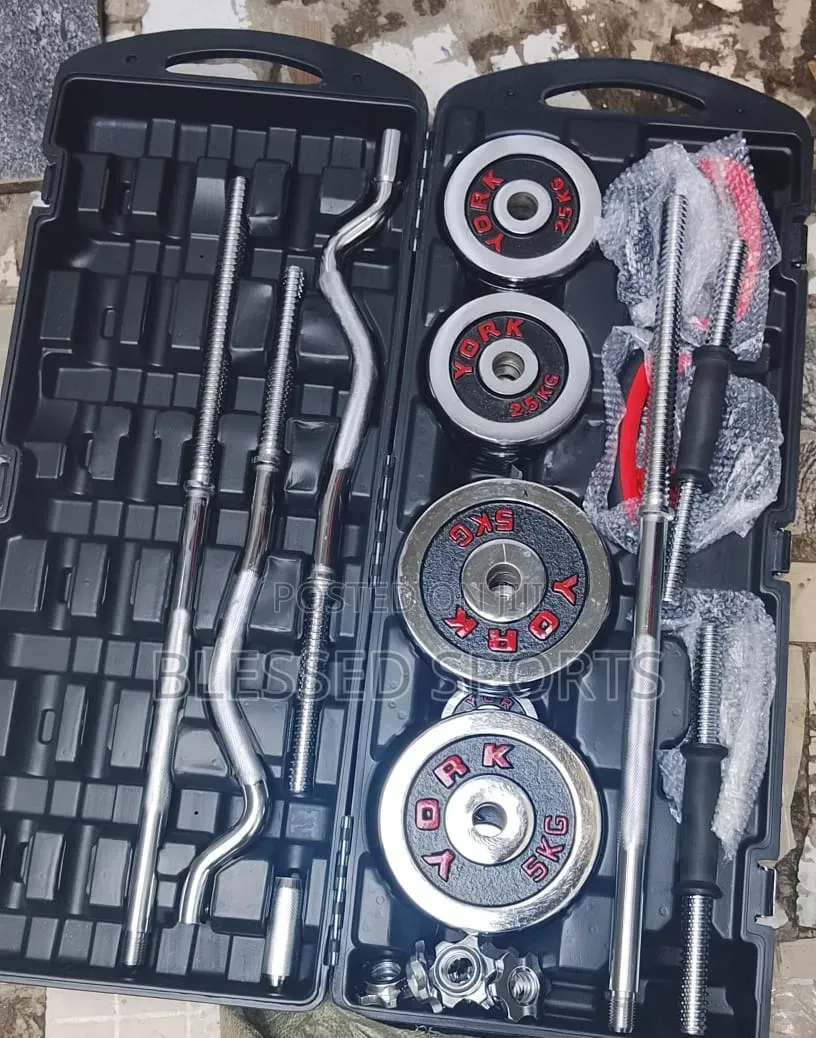Barbell and Dumbbell Set