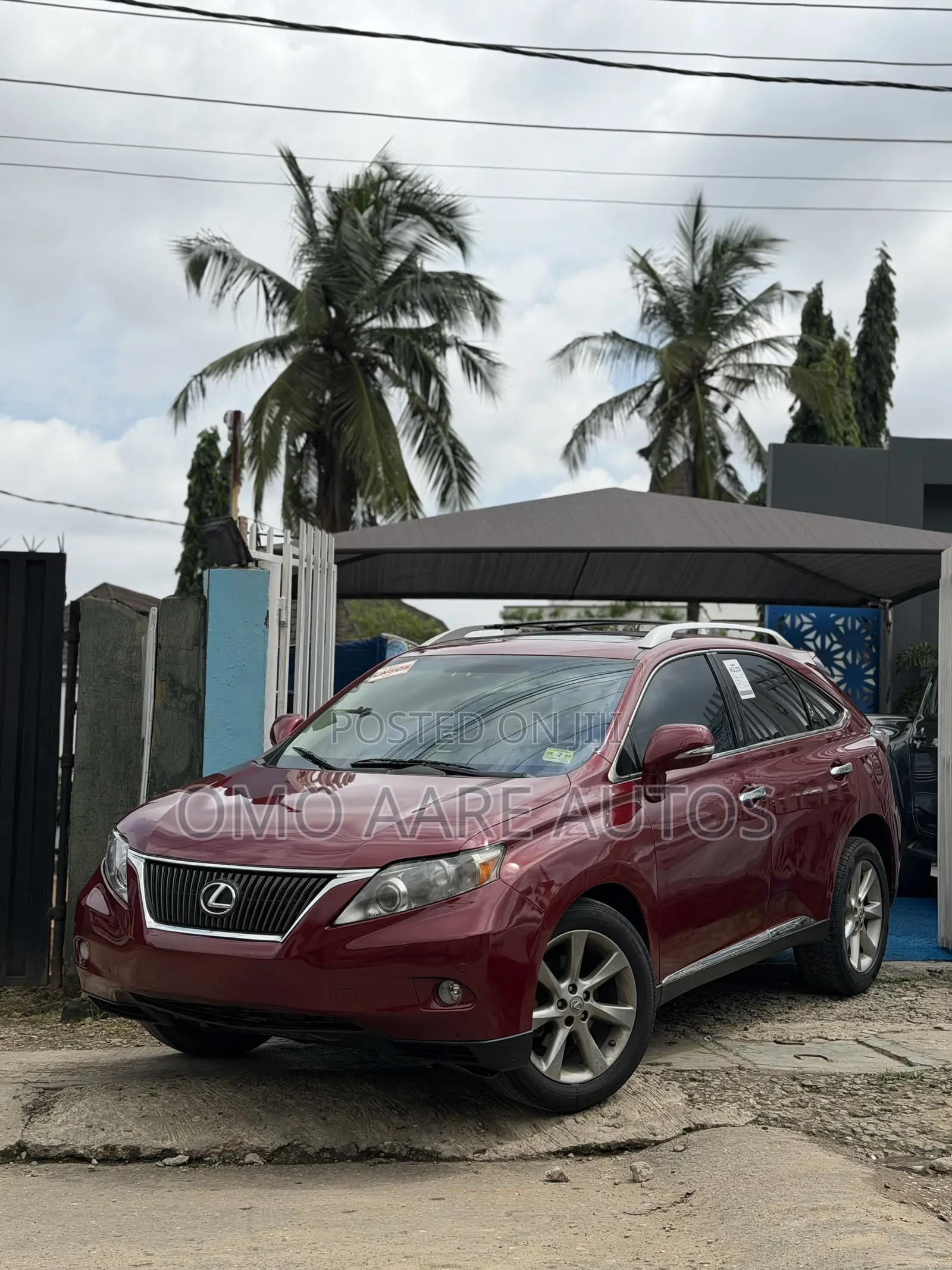 Lexus RX 350 2010 Burgundy