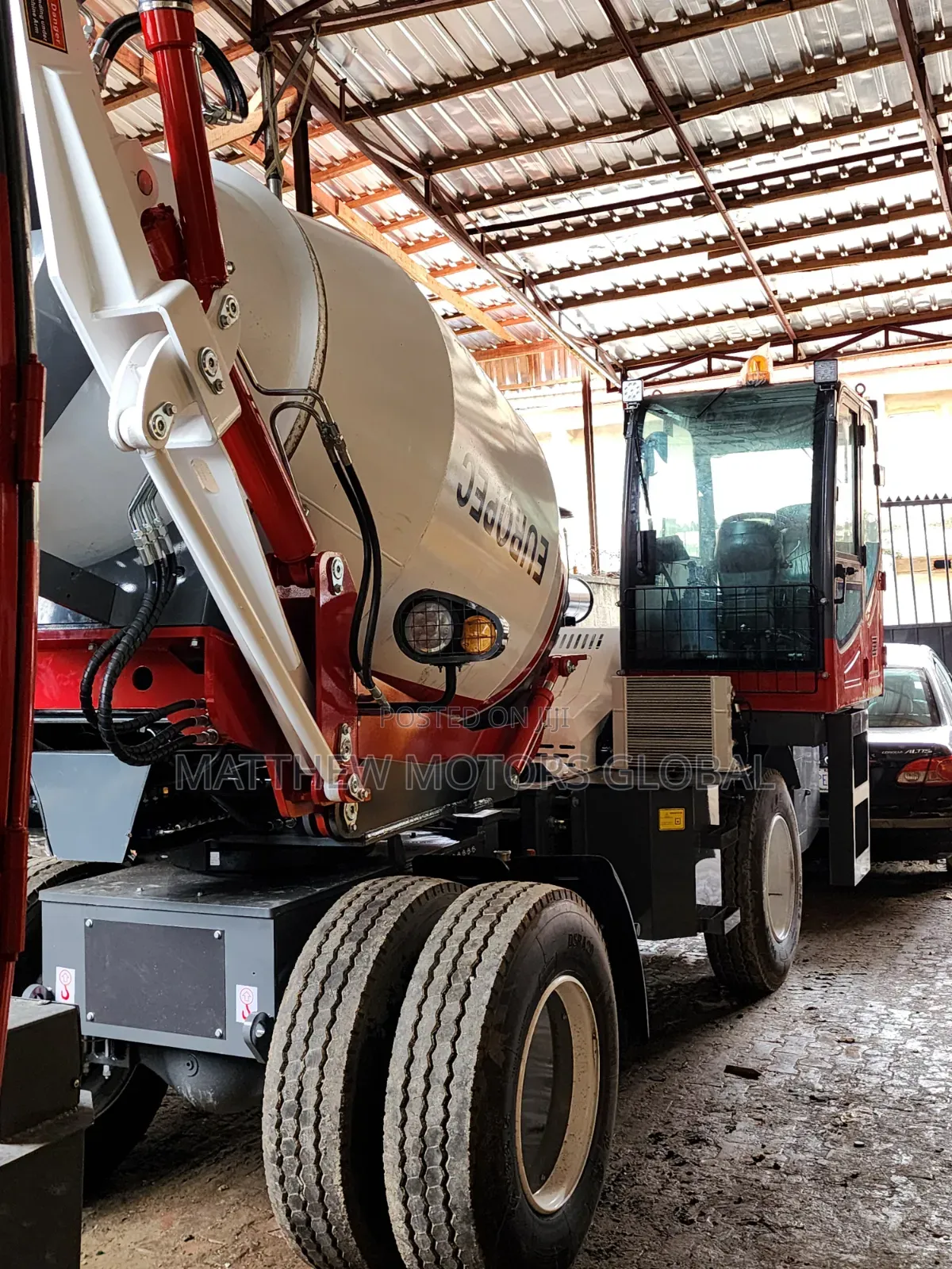 Brand New 7.5 Cubic Nobile Self Loader Concrete Mixer